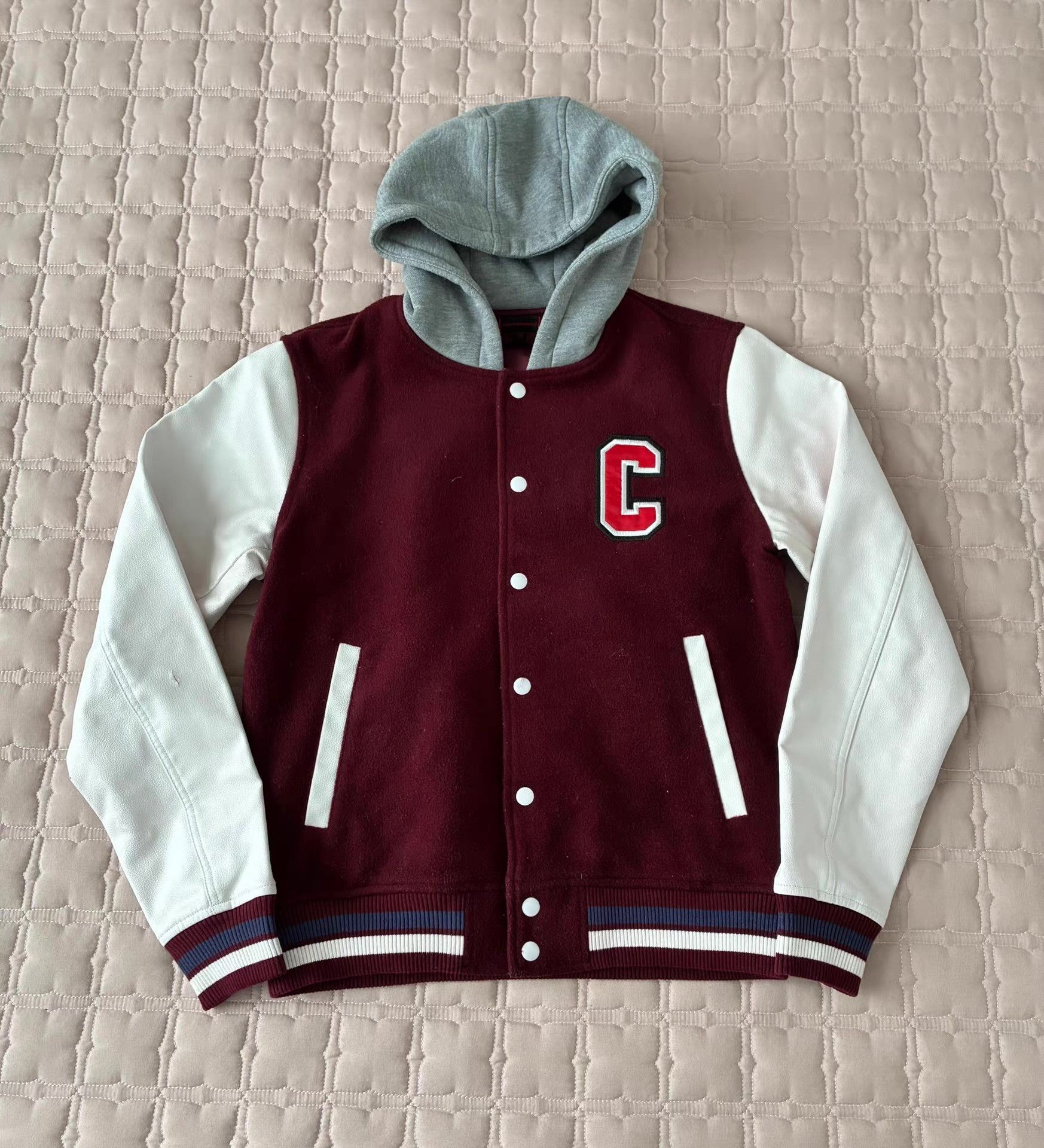 CLOT CLOT Edison Chen Hooded Baseball Jacket Size US S / EU 44-46 / 1 - 1 Thumbnail