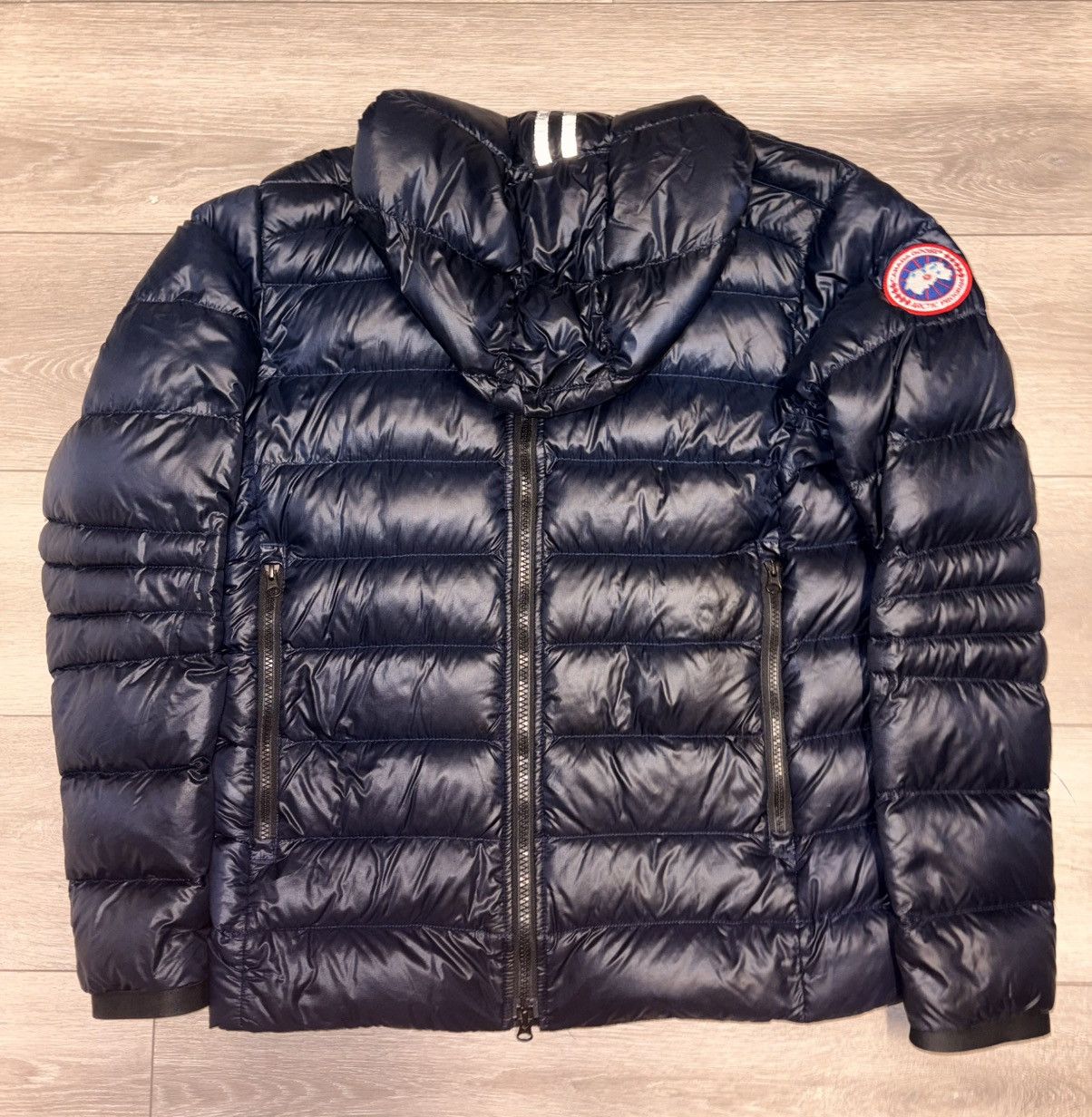 Canada Goose Canada Goose Atlantic Navy Hooded Puffer Jacket Mens Size US L / EU 52-54 / 3 - 2 Thumbnail