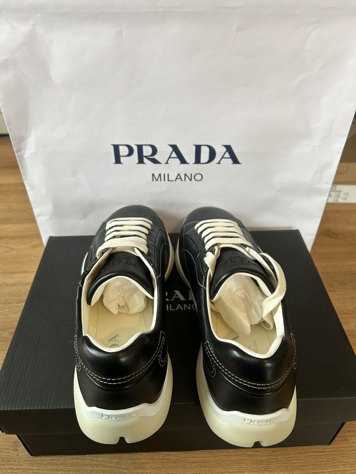 Prada Prada nappa cup Size US 12 / EU 45 - 8 Thumbnail
