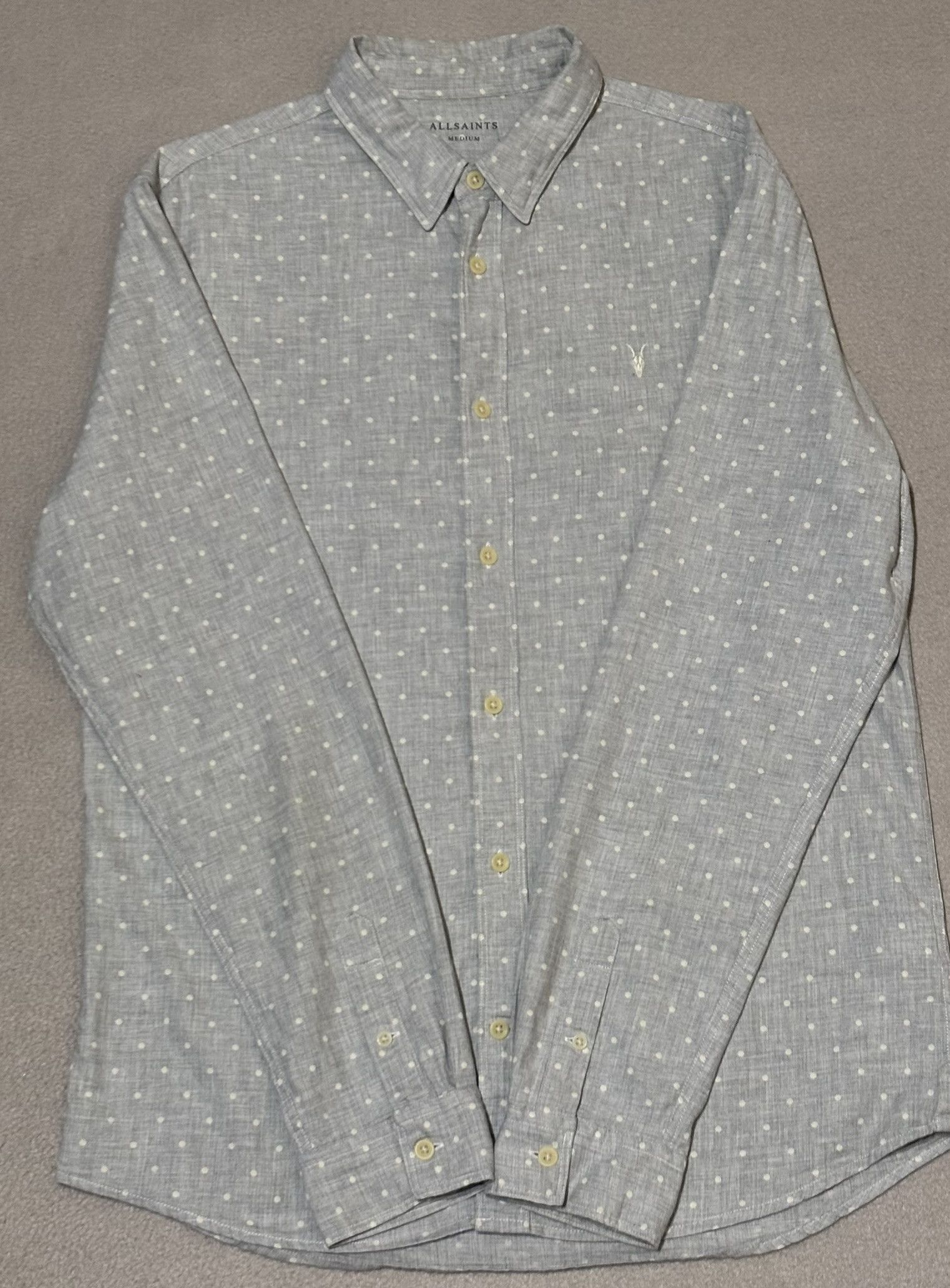 Allsaints Allsaints Gray shirt size M Size US M / EU 48-50 / 2 - 8 Thumbnail