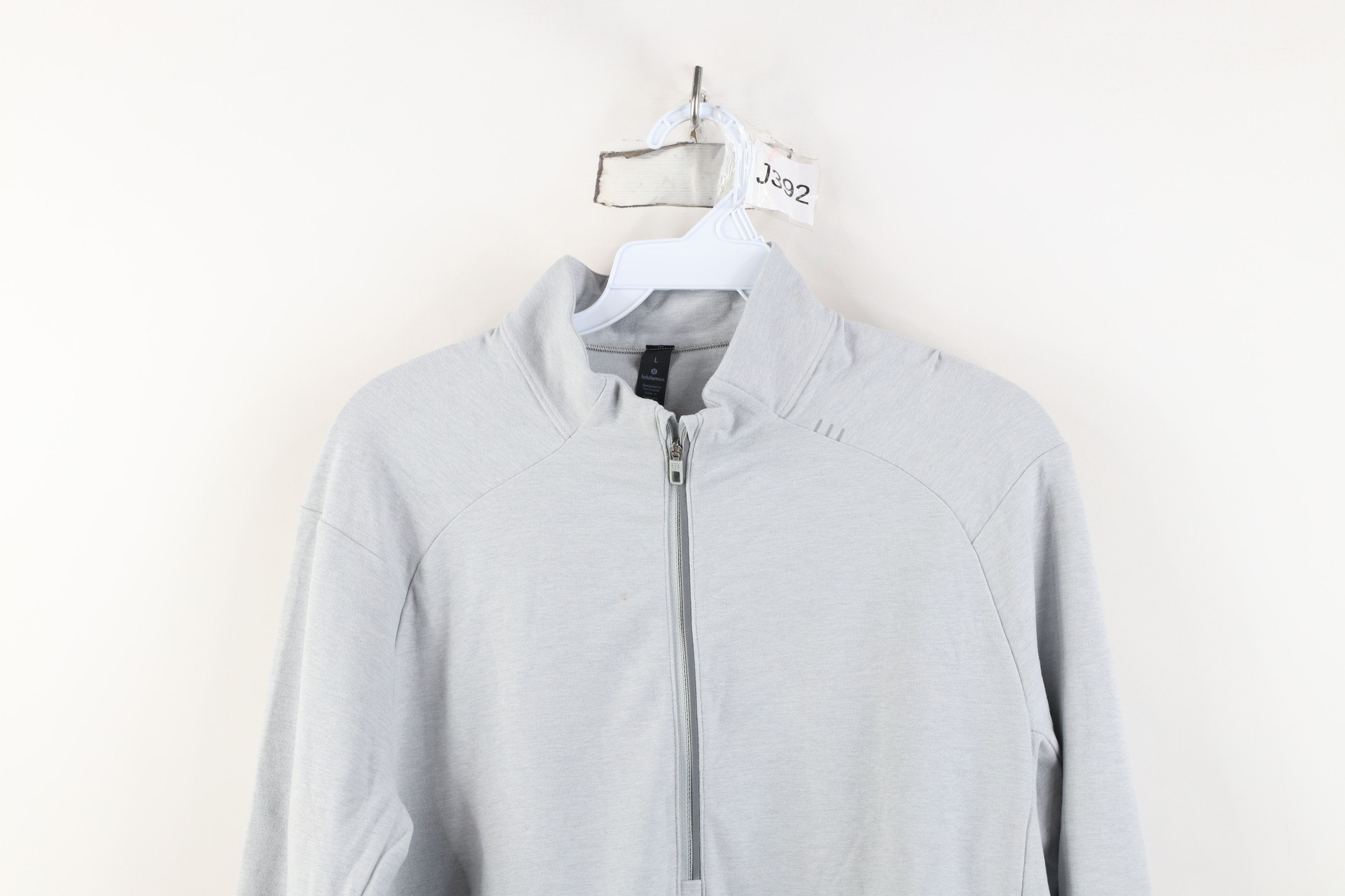 Lululemon Lululemon Surge Half Zip Pullover Running Yoga Jacket Top Size US L / EU 52-54 / 3 - 2 Thumbnail