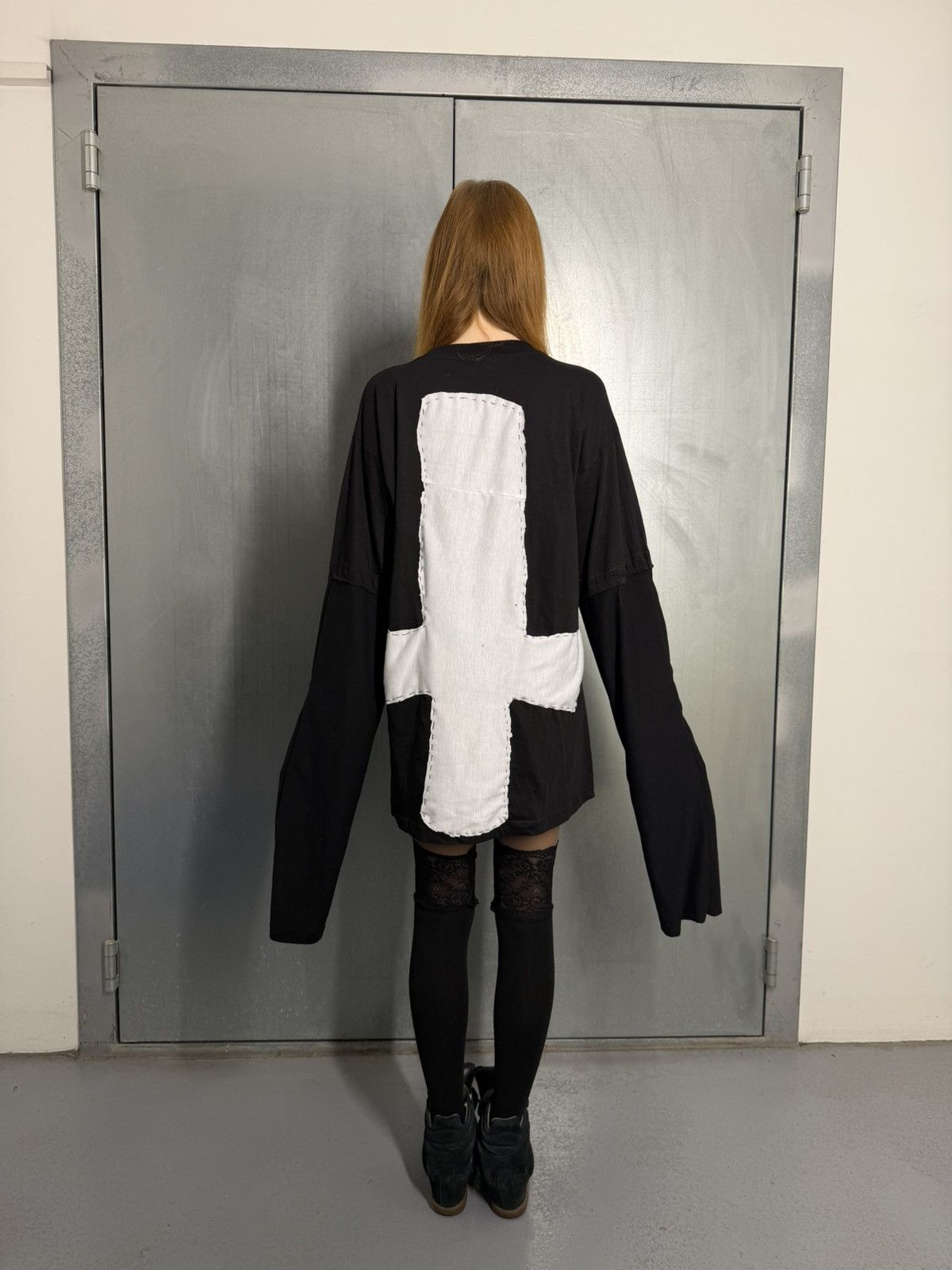 Handmade Handmade Recycled From Vintage 90s Tees Longsleeve Size US XL / EU 56 / 4 - 2 Thumbnail