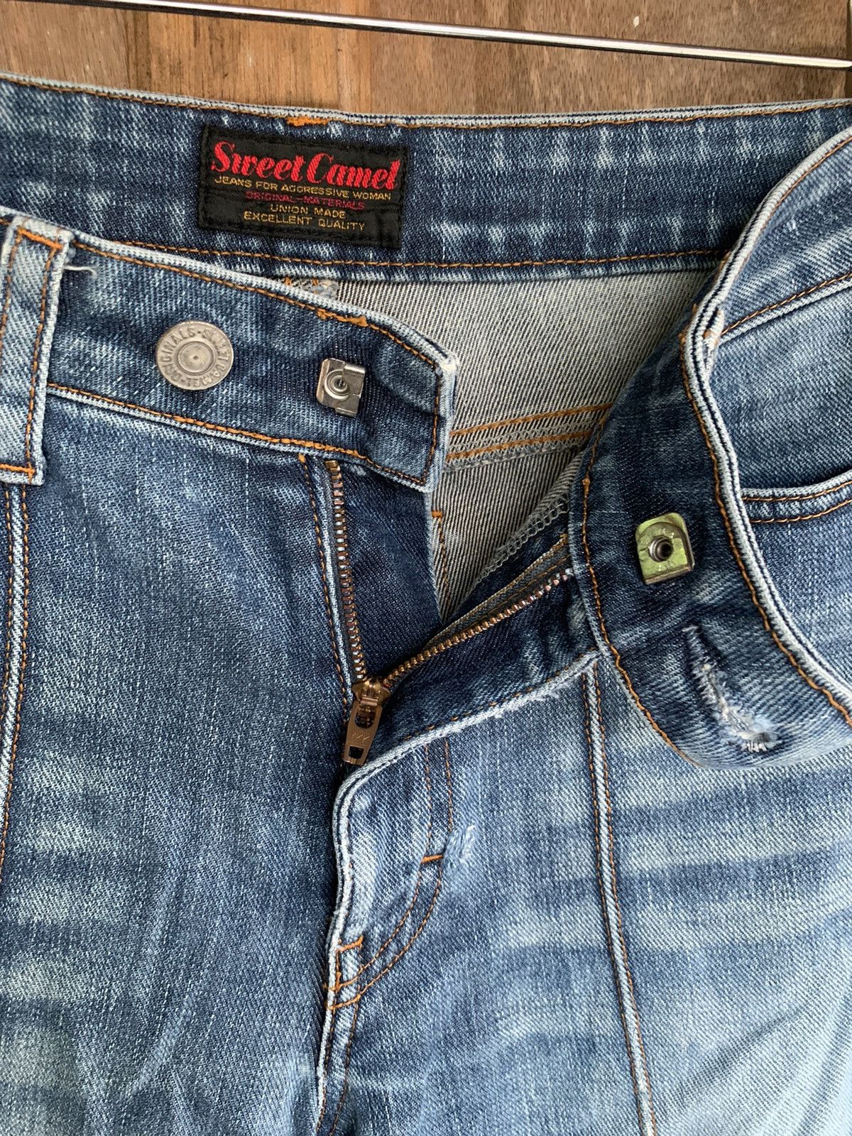 Japanese Brand Sweet Camel Size 28" / US 6 / IT 42 - 9 Thumbnail