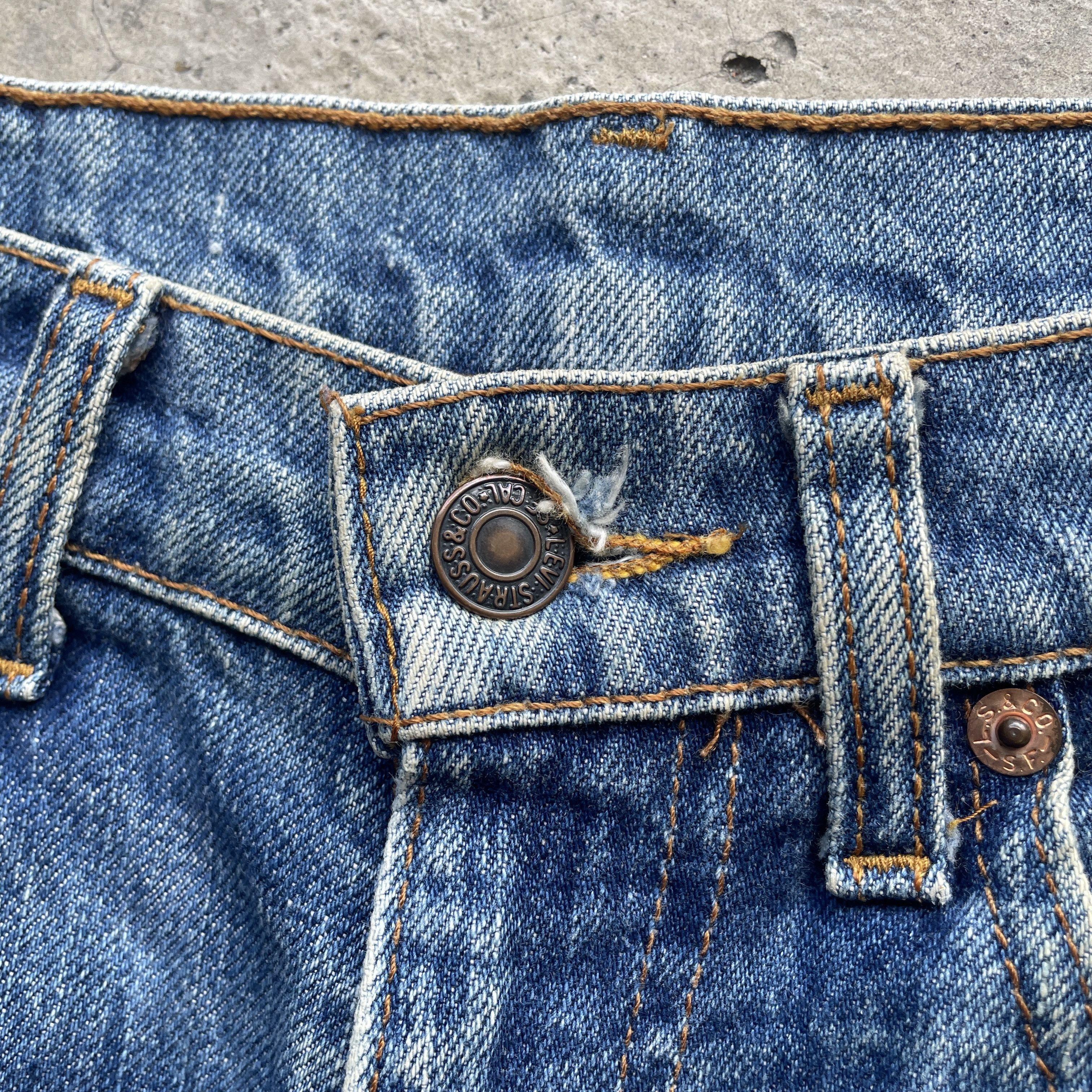Levi's Vintage Clothing VINTAGE LEVI’S 503 DENIM FADED RUSTY JEANS PANTS W28 Size US 28 / EU 44 - 6 Thumbnail
