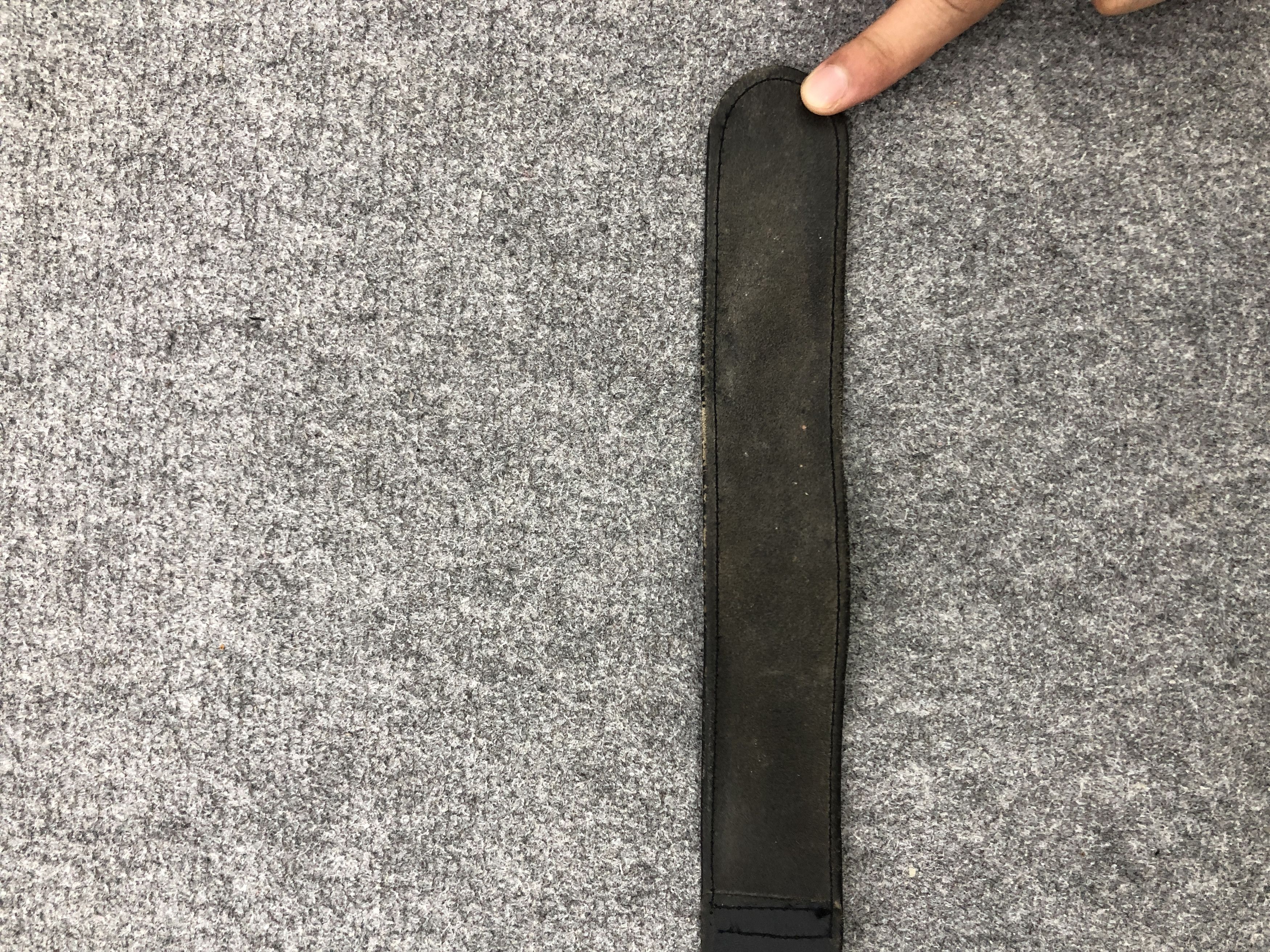 Genuine Leather Vintage Double Ring Buckle Japanese Leather Belt B0026 Size ONE SIZE - 5 Thumbnail