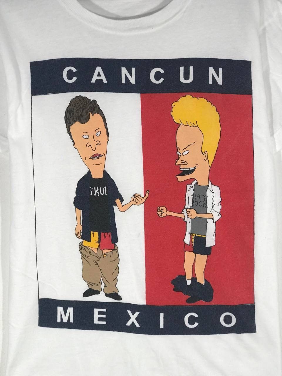 Mtv vintage Beavis butthead cancun mexico Size US L / EU 52-54 / 3 - 3 Thumbnail