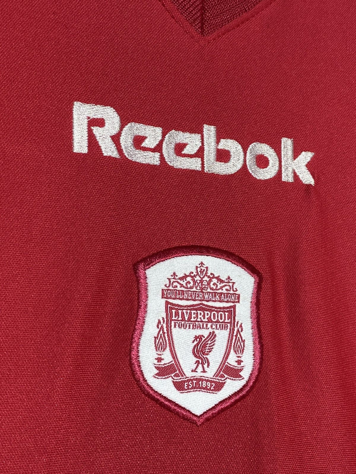 Reebok Vintage Reebok Liverpool FC 2000-2002 Home Football Shirt Size US XL / EU 56 / 4 - 7 Thumbnail