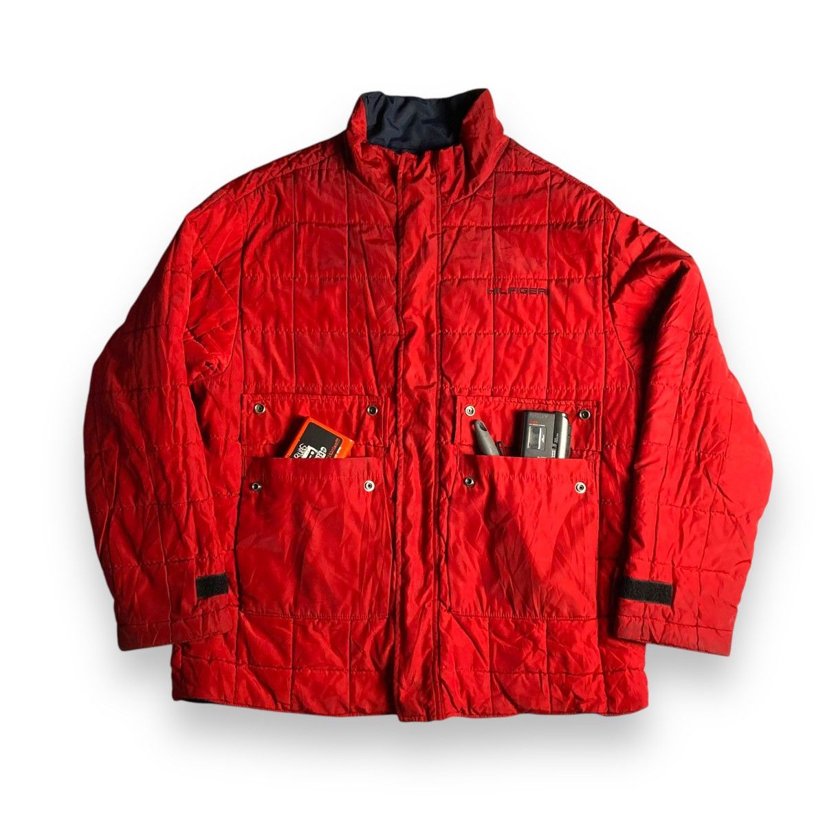 Tommy Hilfiger VINTAGE TOMMY HILFIGER REVERSIBLE ZIPPER JACKET Size US L / EU 52-54 / 3 - 3 Thumbnail