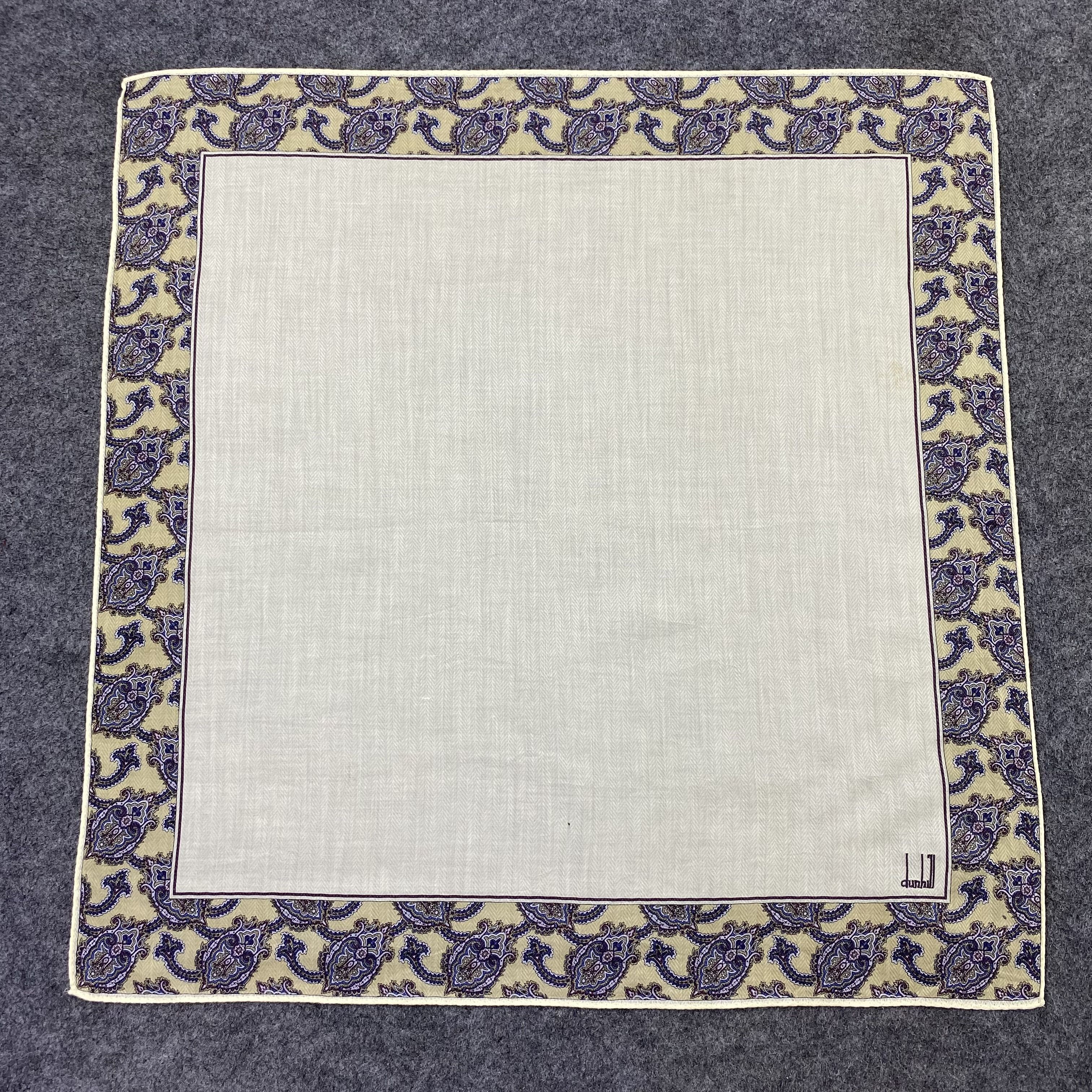 Alfred Dunhill Dunhill Handkerchief / Bandana / Neckerchief-B2185 Size ONE SIZE - 3 Thumbnail