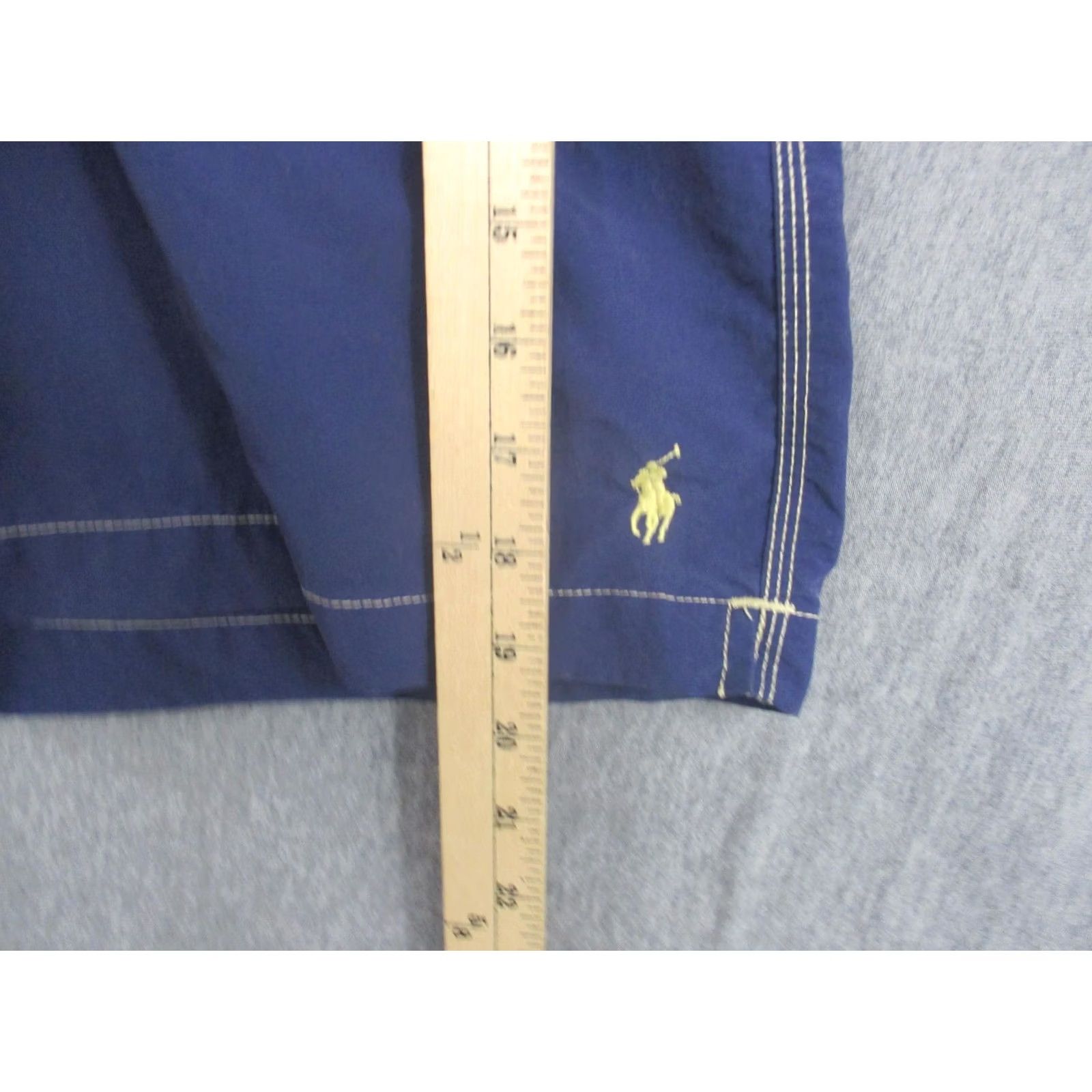 Polo Ralph Lauren Polo Ralph Lauren Swim Trunks Mens Small Blue Board Shorts Drawstring Pocket Swimwear Size US S / EU 44-46 / 1 - 7 Thumbnail