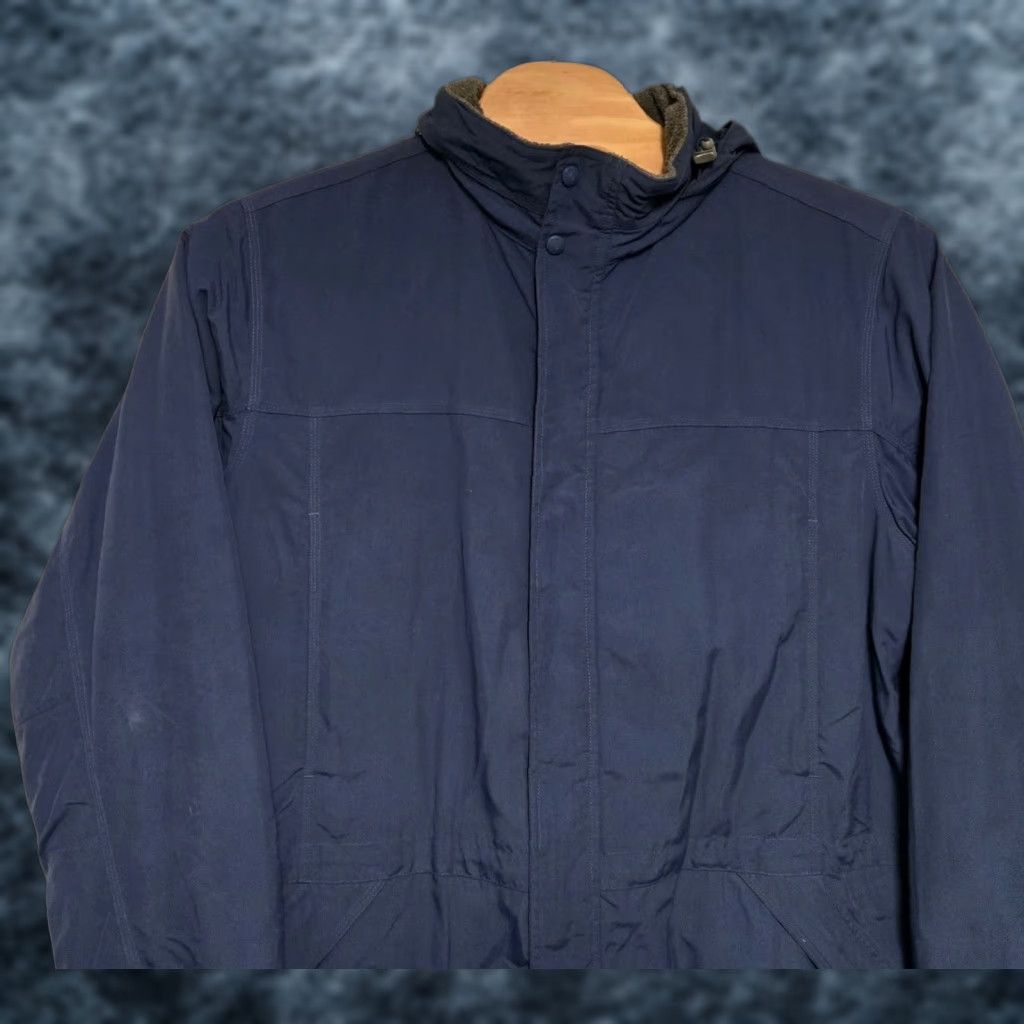 Vintage VINTAGE LL Bean Nylon Full Zip Jacket Blue Men XL Tall Parka Full Zip Thinsulate Polartec BDX Size US XL / EU 56 / 4 - 1 Thumbnail