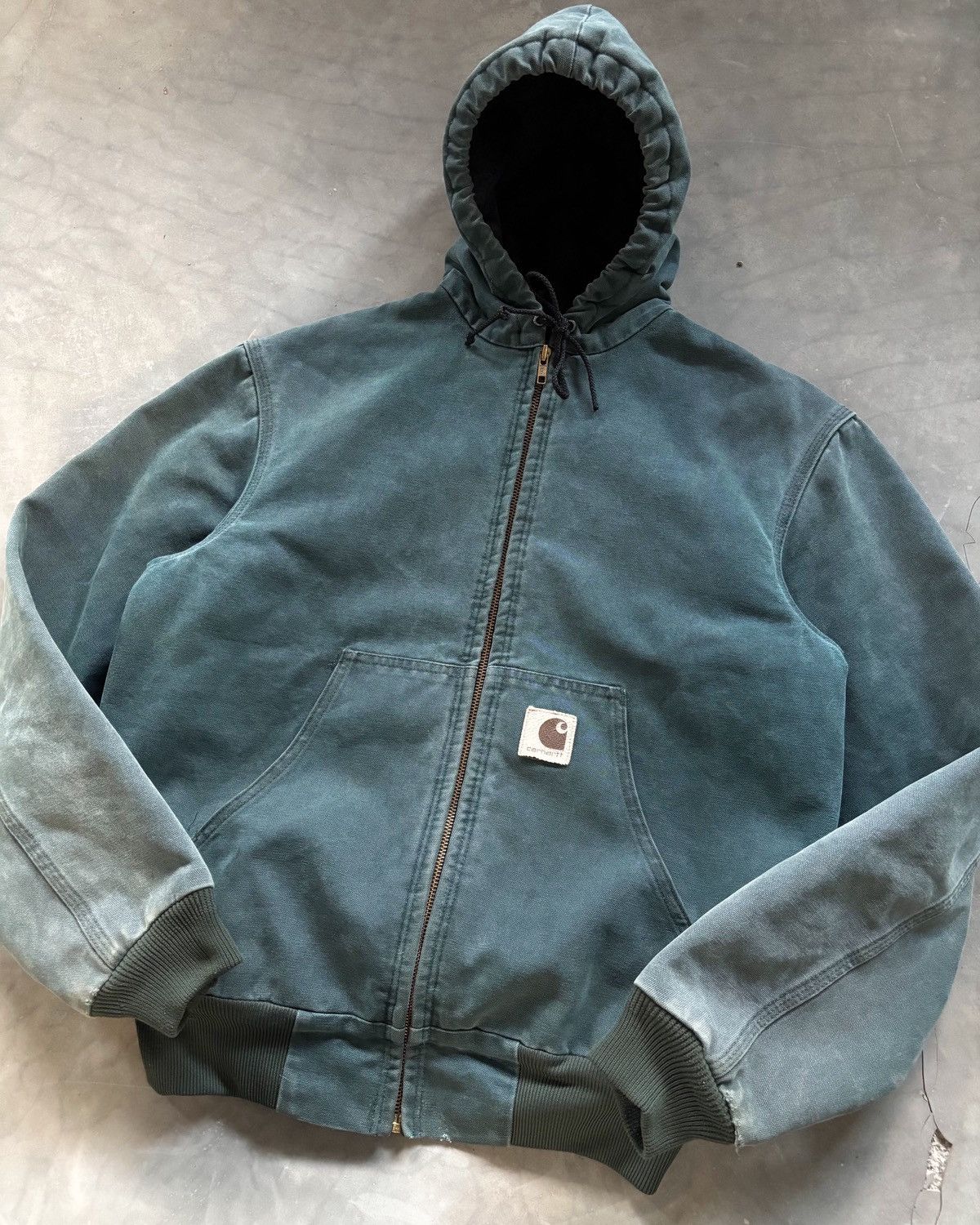Carhartt Crazy Vintage Faded Carhartt Active Jacket J06 - HTG📘 Size US S / EU 44-46 / 1 - 1 Thumbnail