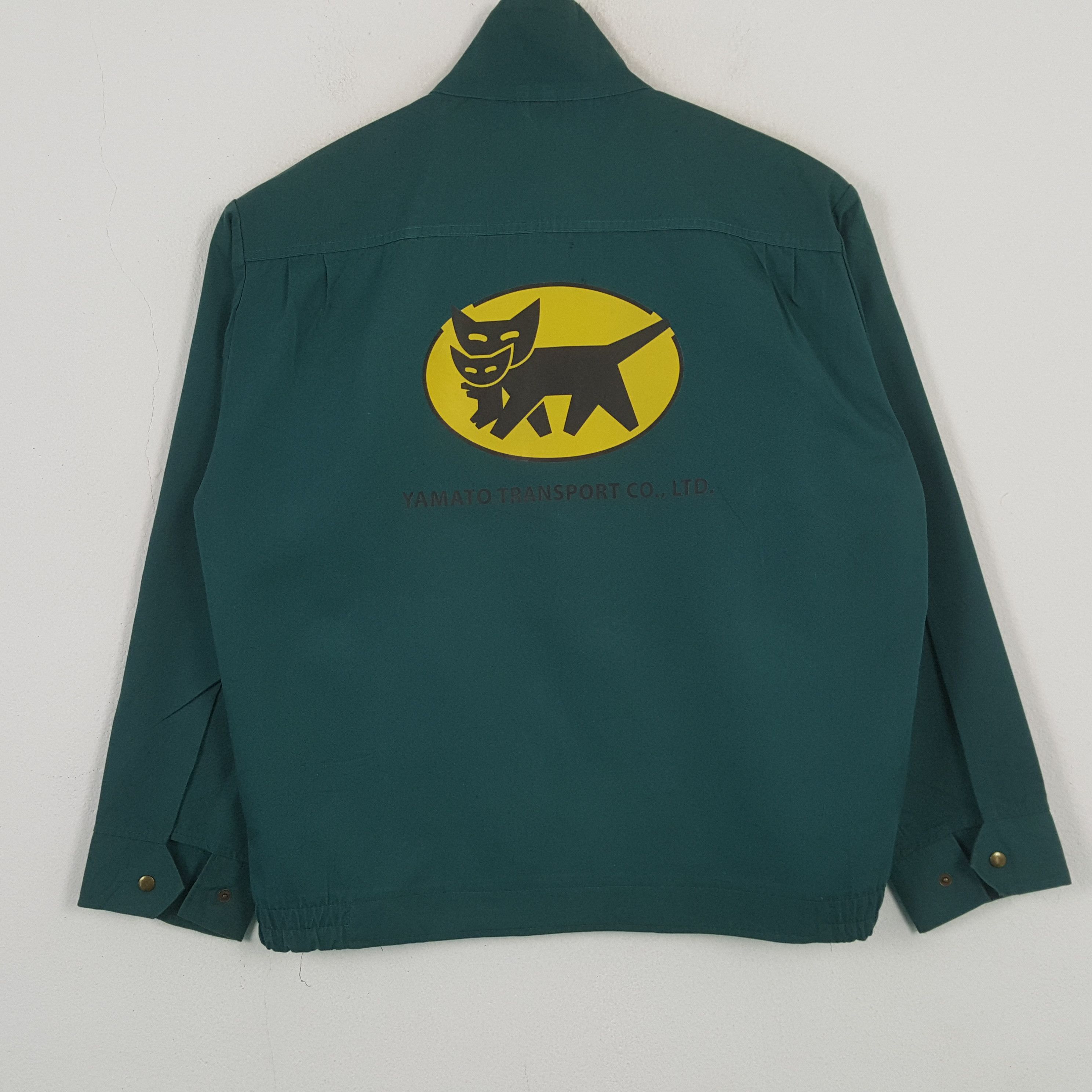 Japanese Brand × Vintage Vintage YAMATO TRANSPORT Japan Brand Custom Jacket C296N13 Size US M / EU 48-50 / 2 - 1 Thumbnail