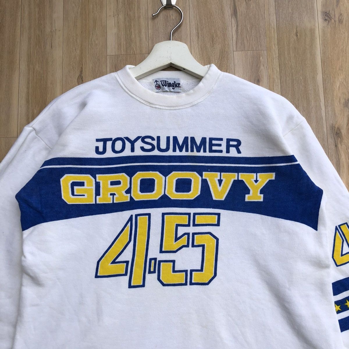 Vintage Vintage Joysummer Groovy Pullover Sweatshirt Size M / US 6-8 / IT 42-44 - 3 Thumbnail