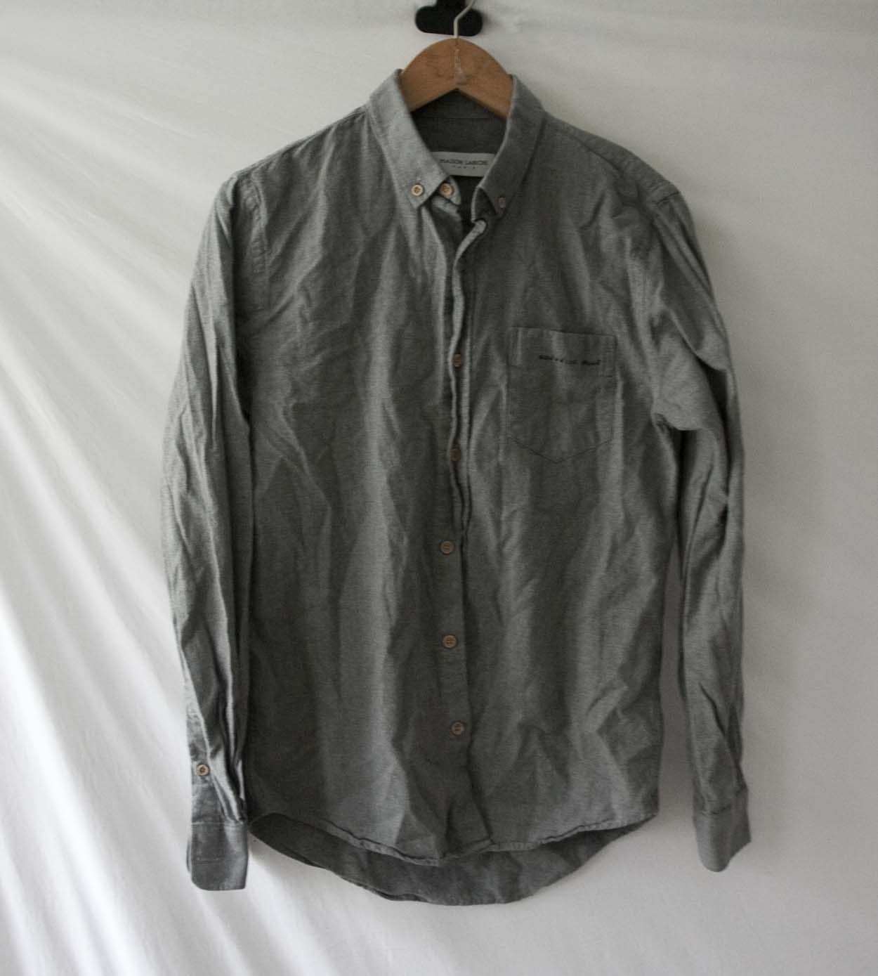 Maison Labiche Maison Labiche Shirt Size S Gray Nouvelle Vague Size US S / EU 44-46 / 1 - 1 Thumbnail