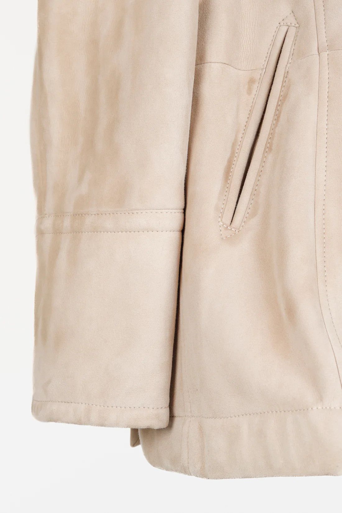 Brunello Cucinelli Brunello Cucinelli F/19 Straight Hair Shearling Pea Coat Size US S / EU 44-46 / 1 - 7 Thumbnail
