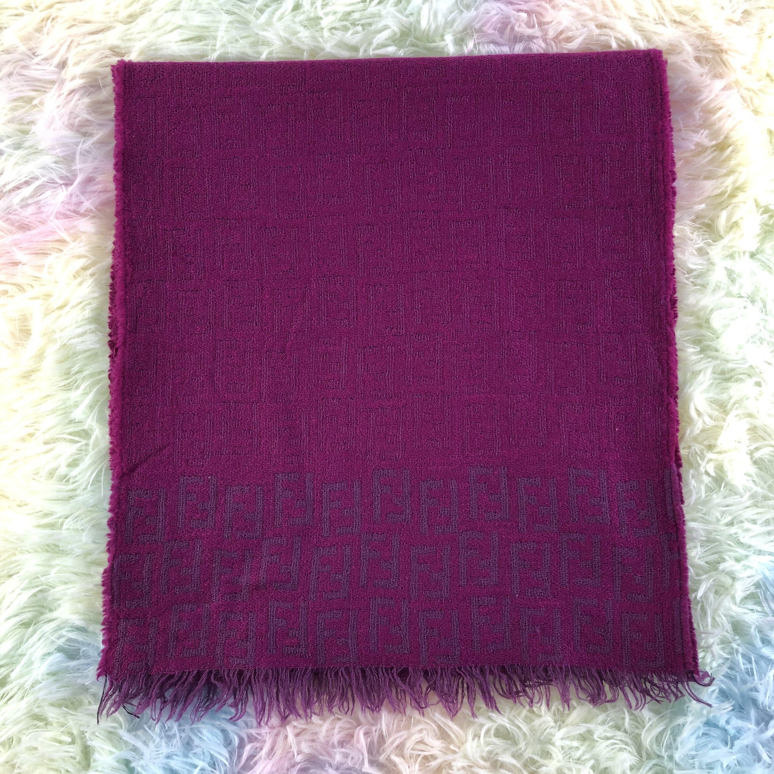Vintage Fendi Scarf / Muffler / Neckwear Size ONE SIZE - 2 Thumbnail