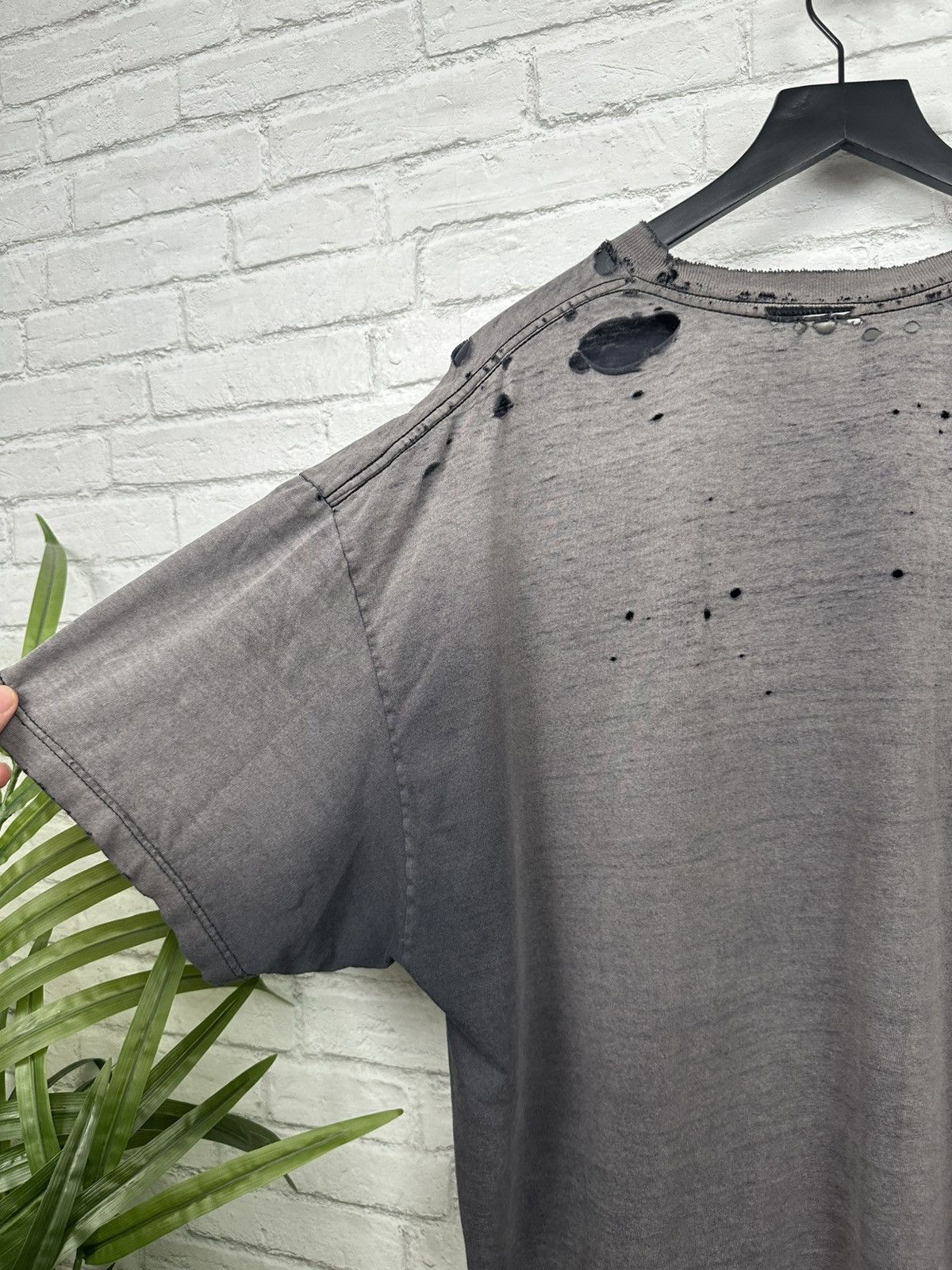 Alstyle (2XL) ABSOLUTELY THRASHED FADED Vintage Short sleeve tee Size US XXL / EU 58 / 5 - 14 Thumbnail