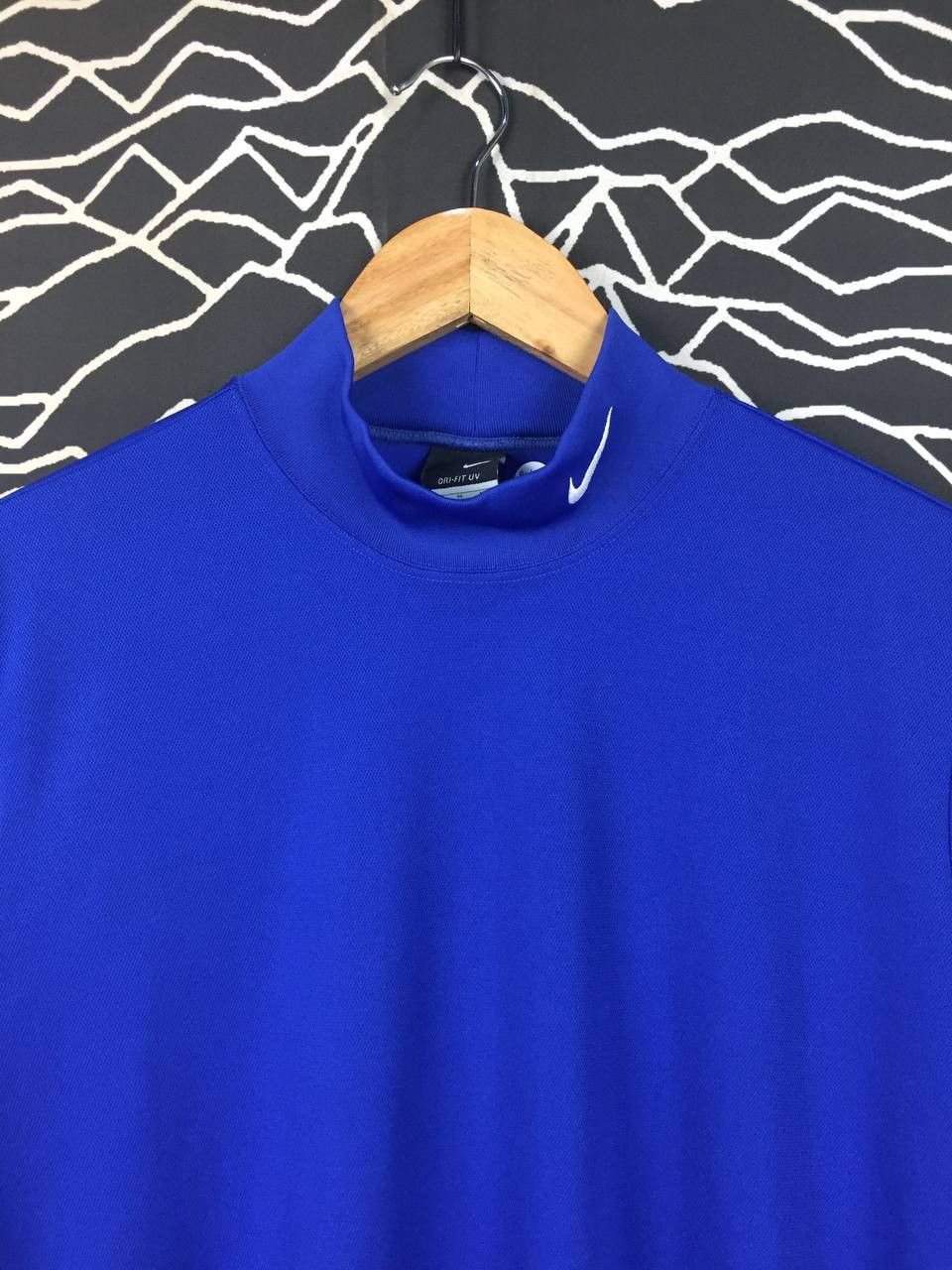 Nike Nike Baseball Dri-FIT UV Mock Neck Base Layer Tee Size US M / EU 48-50 / 2 - 3 Thumbnail