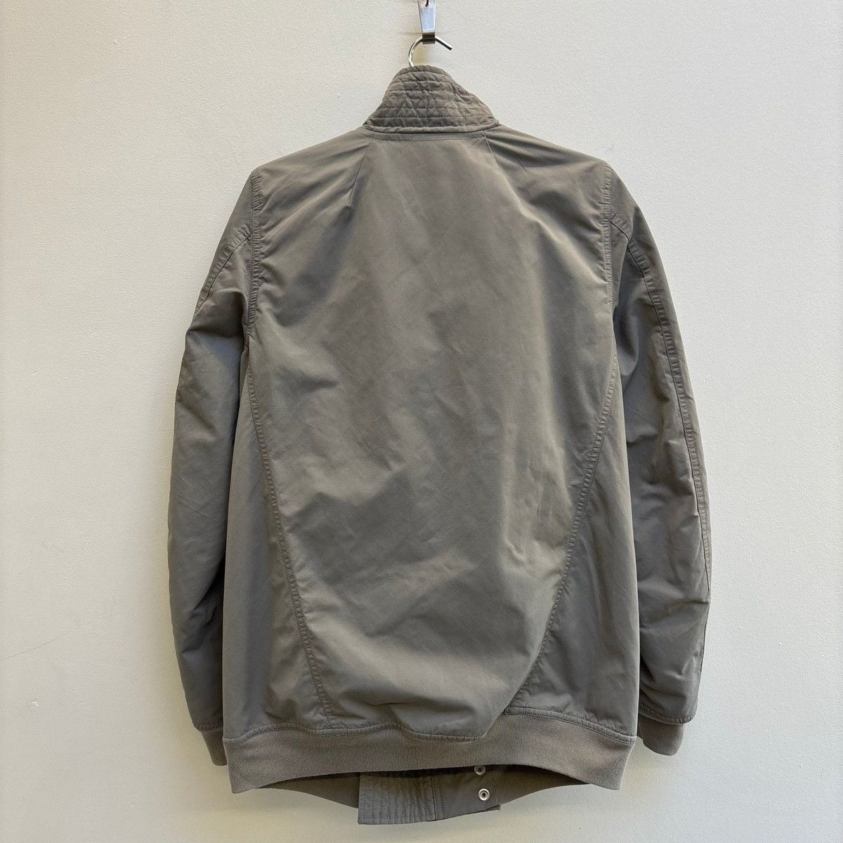 Rick Owens FW17 Rick Owens DRKSHDW High Neck Funnel Collar Bomber Size L / US 10 / IT 46 - 2 Thumbnail