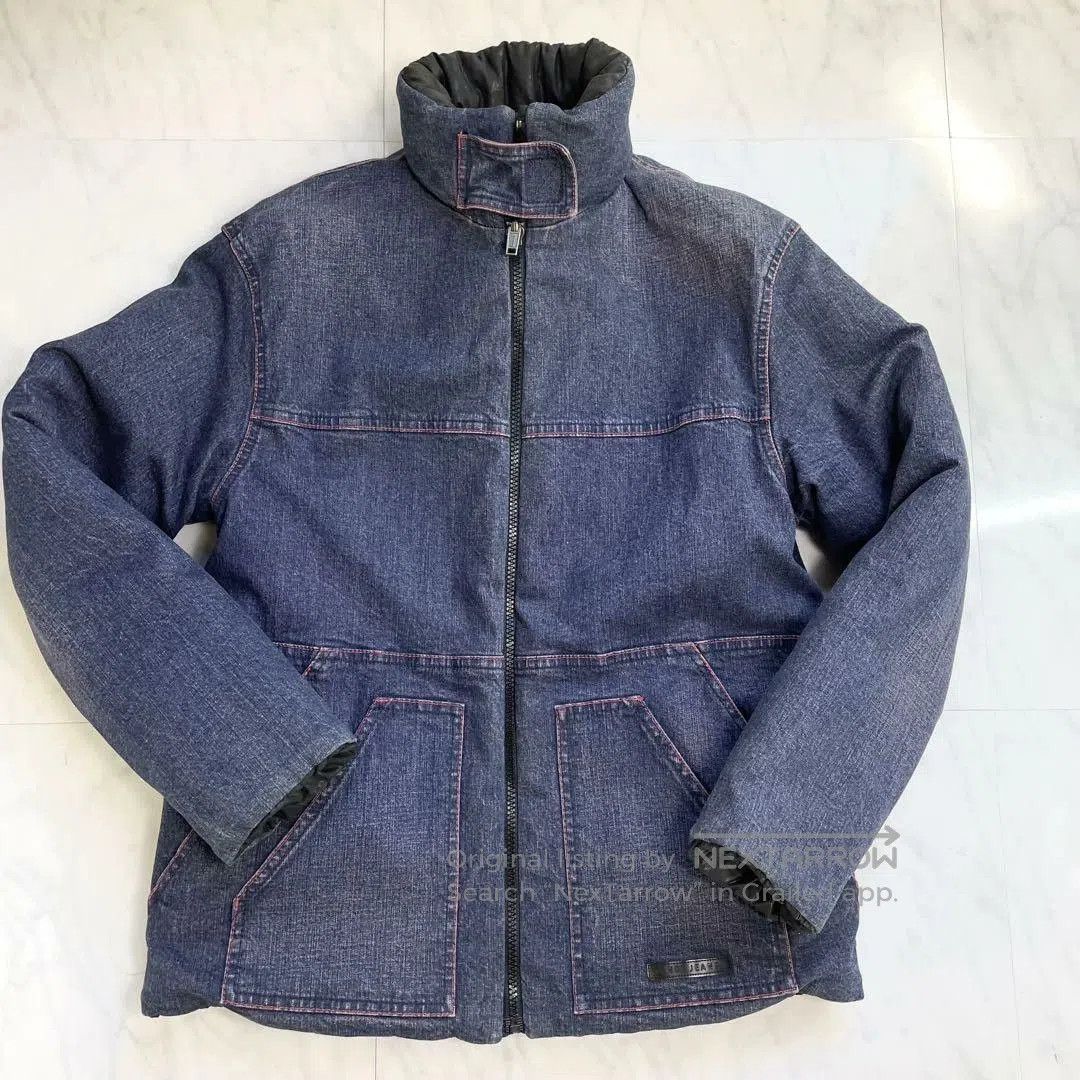 Fendi Fendi Reversible Denim Down Jacket. Size US XS / EU 42 / 0 - 1 Thumbnail
