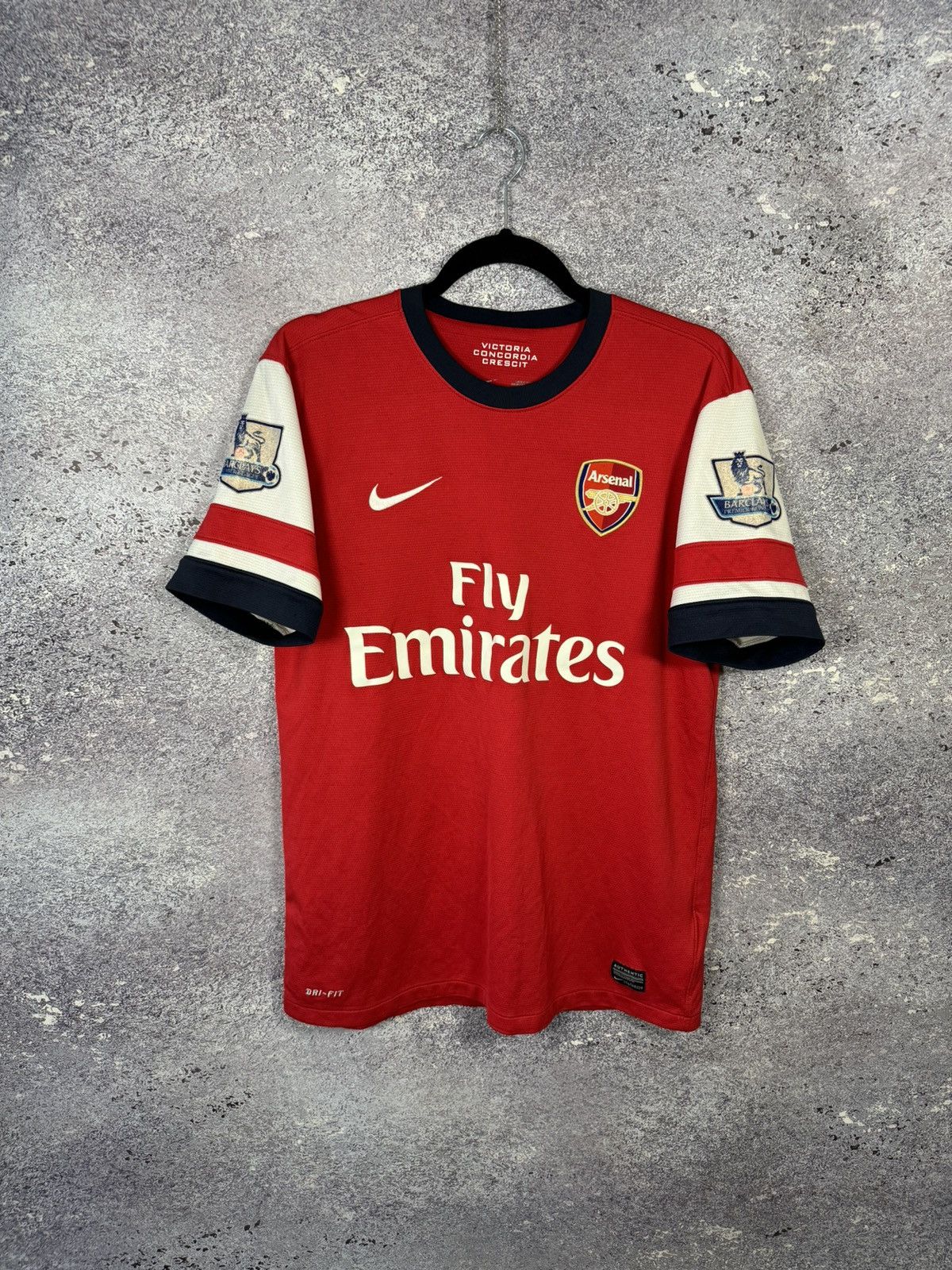 Nike × Vintage Vintage Arsenal 2012/13 Nike Soccer Jersey Medium Size US M / EU 48-50 / 2 - 1 Thumbnail