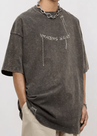 Japanese Brand × Vintage "Warm Kind-Gray -L" Oversized T-shirt Size US L / EU 52-54 / 3 - 2 Thumbnail