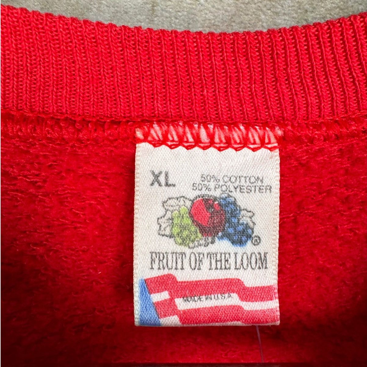 Vintage VTG 80s Indiana Hoosiers Raglan Sweatshirt Sz XL Red Size US XL / EU 56 / 4 - 4 Thumbnail