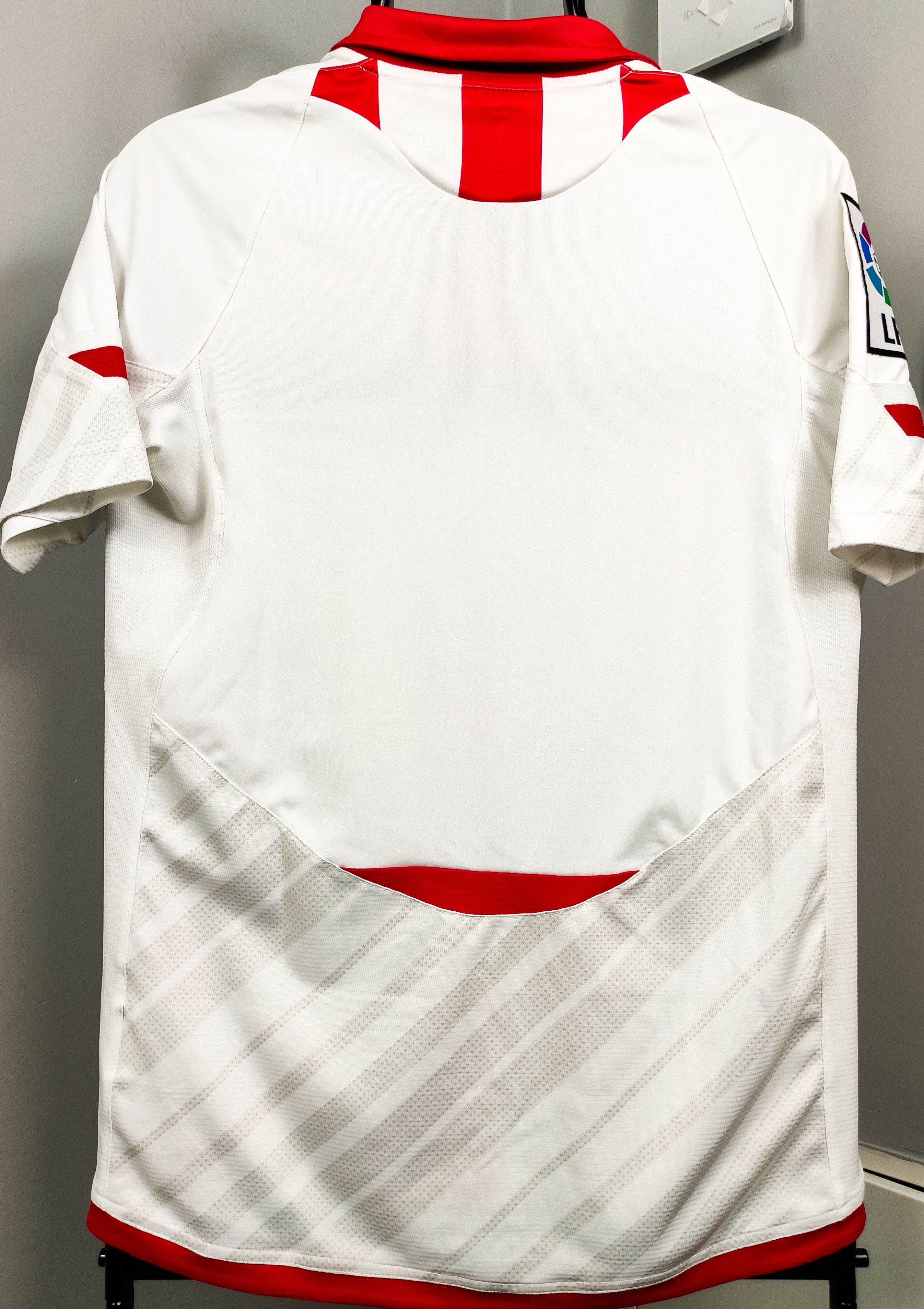 New Balance Sevilla FC 2013 2014 Warrior Home Shirt Kit Jersey La Liga Size US S / EU 44-46 / 1 - 2 Thumbnail