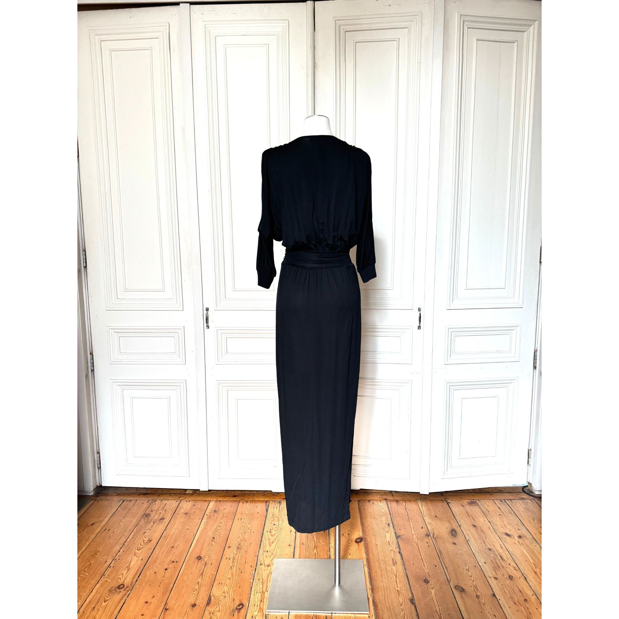 Thierry Mugler Spring/Summer 2011 Sculptural Black Viscose D Size XS / US 0-2 / IT 36-38 - 5 Thumbnail