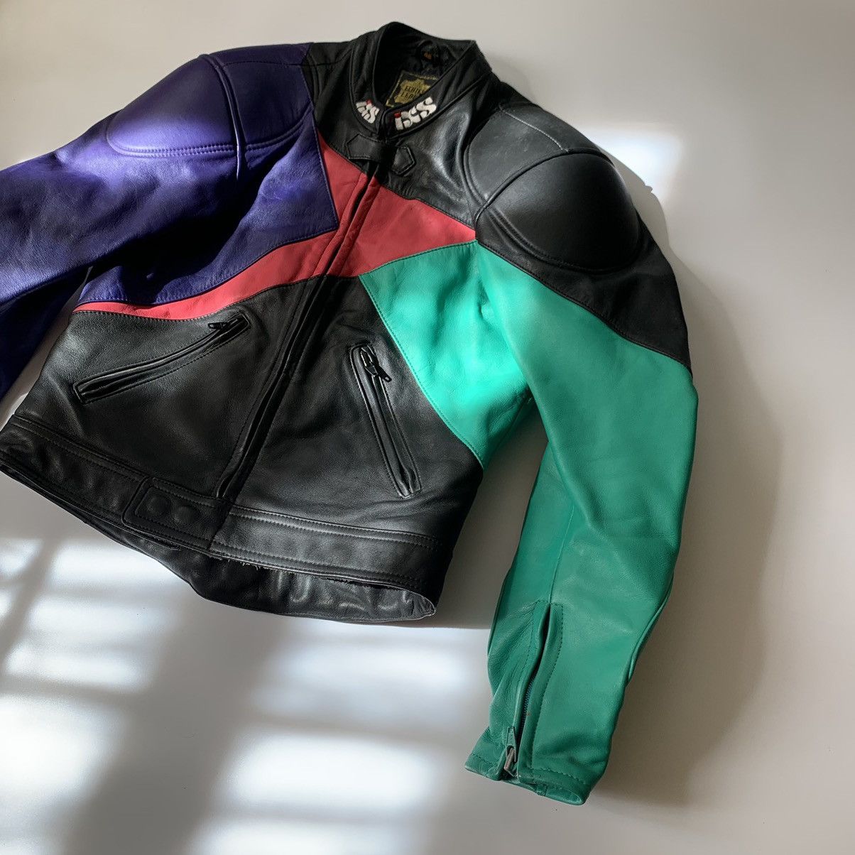Vintage Vintage IXS Moto Racing Leather Jacket Size US S / EU 44-46 / 1 - 4 Thumbnail