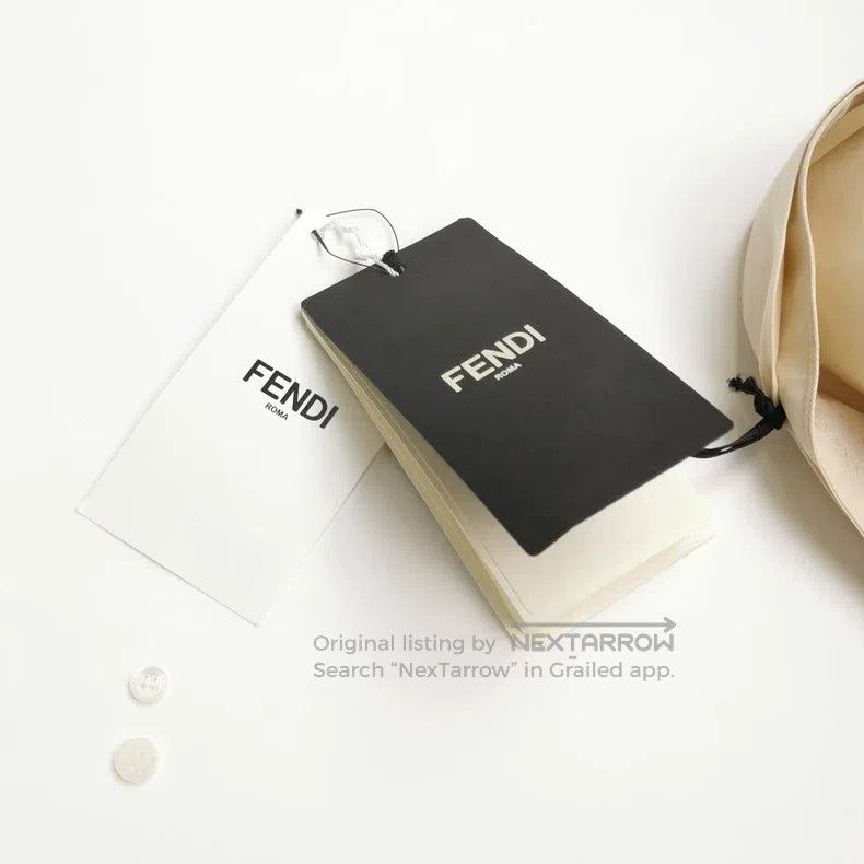 Fendi Fendi size 38 Cotton Solid Color Front Button Collar Long S Size US XXS / EU 40 - 4 Thumbnail