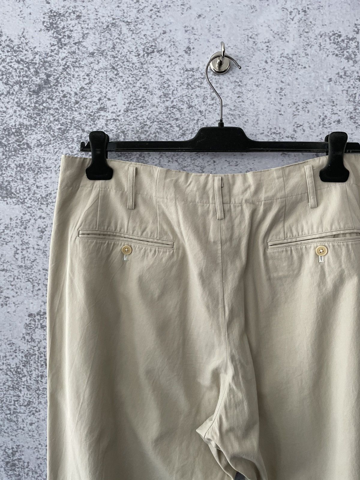 Yohji Yamamoto Yohji Yamamoto Vintage Beige Pants Size US 33 - 5 Thumbnail