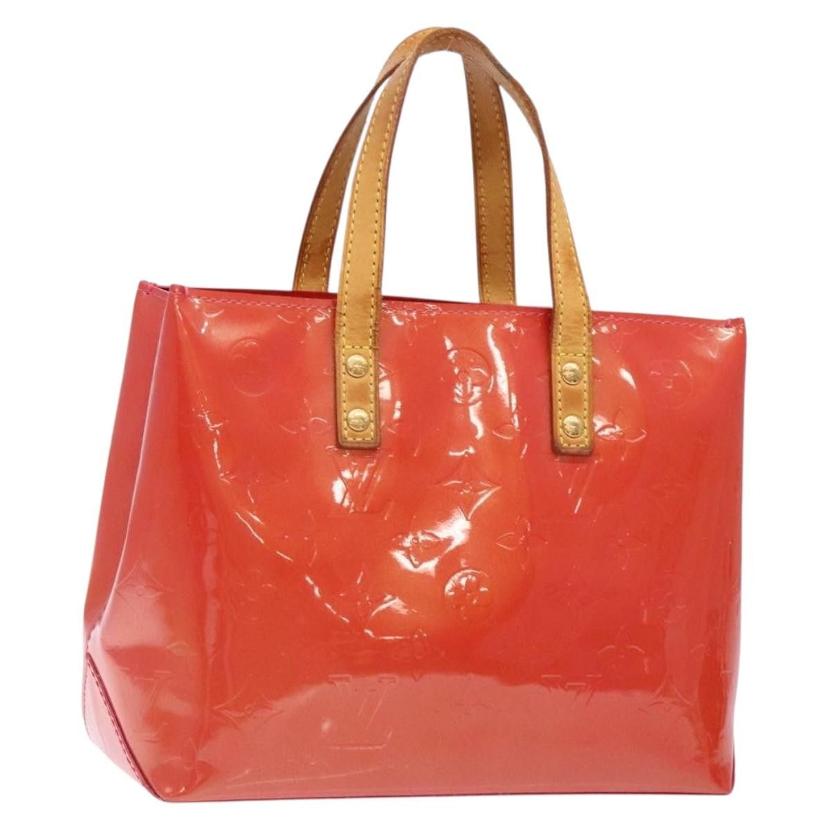 LOUIS VUITTON Monogram Vernis Reade PM Hand Bag Fran Boise