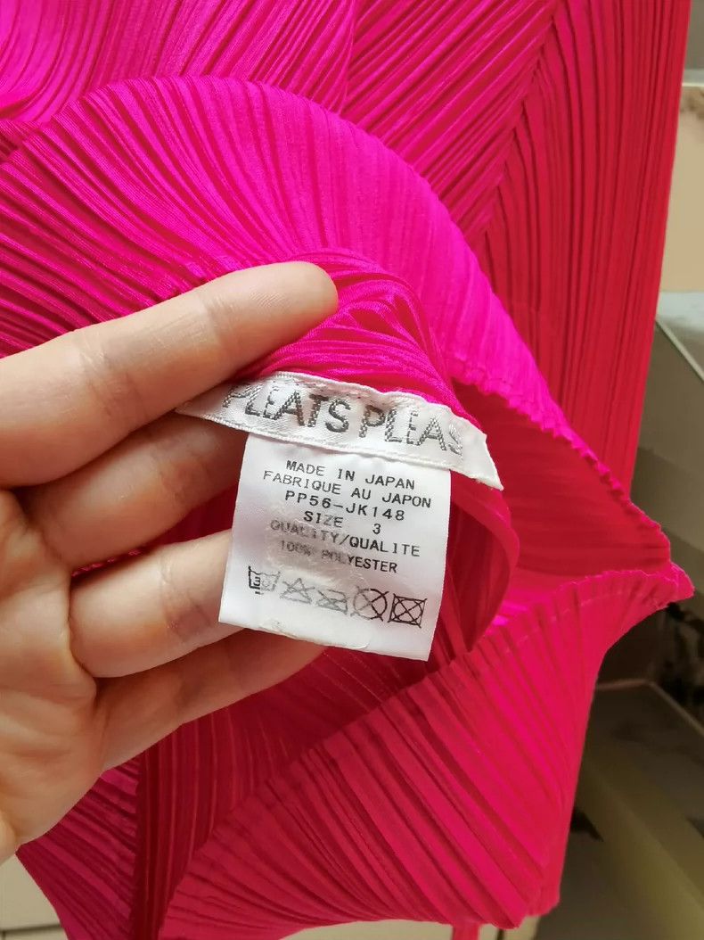 Issey Miyake issey miyake size:3 Rose-red top 2505-Nextarrow Size XXS / US 00 / IT 34 - 2 Thumbnail