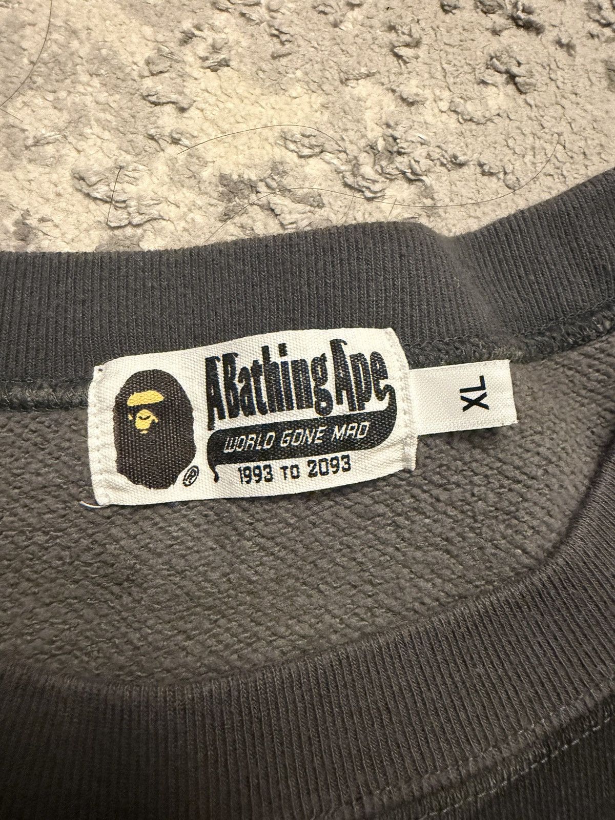 Bape BAPE Color Camo Mad Face Wide Crewneck Sweatshirt Size US XL / EU 56 / 4 - 4 Thumbnail