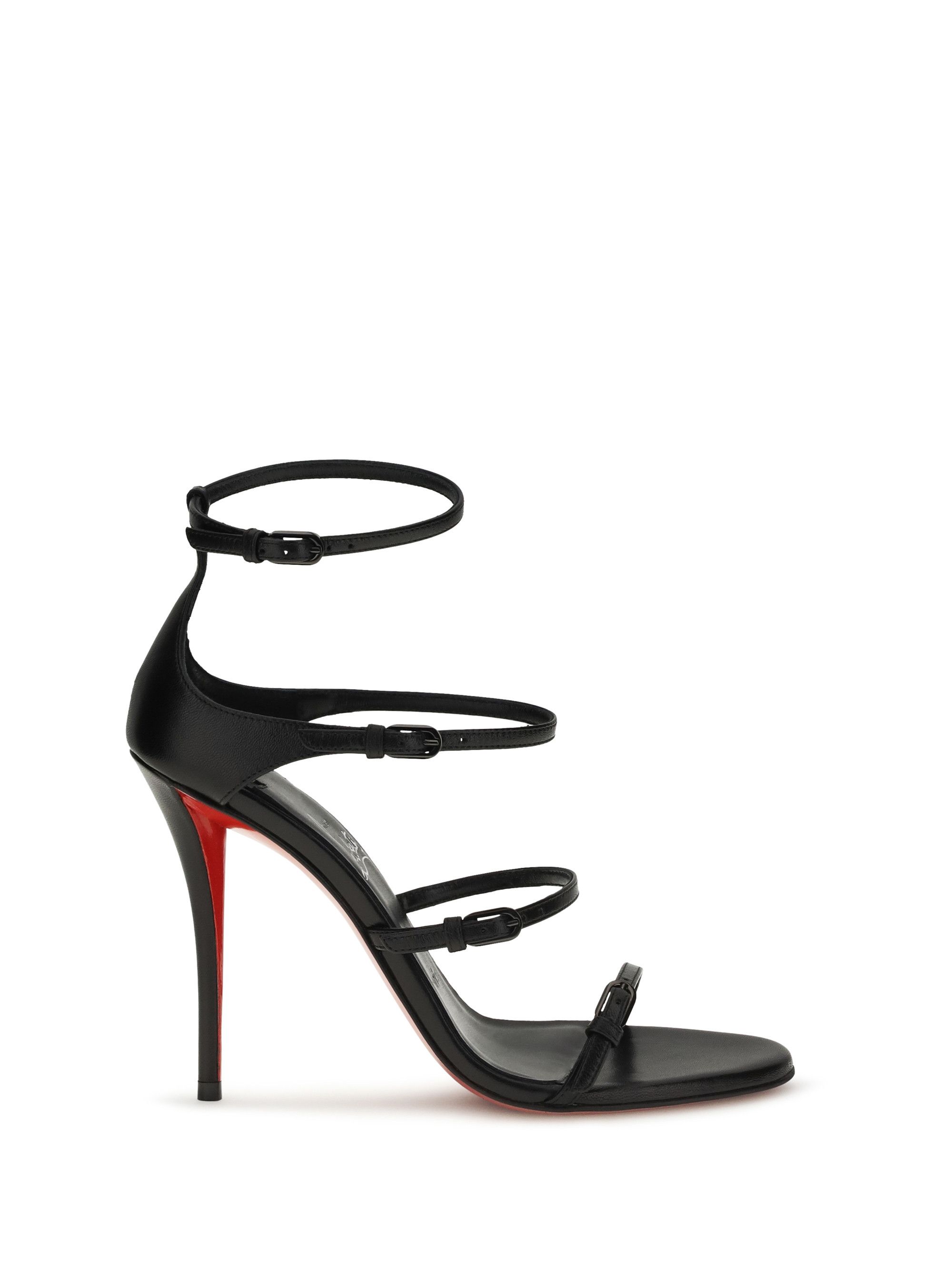 Christian Louboutin Leather Sandals Size US 10 / IT 40 - 1 Thumbnail