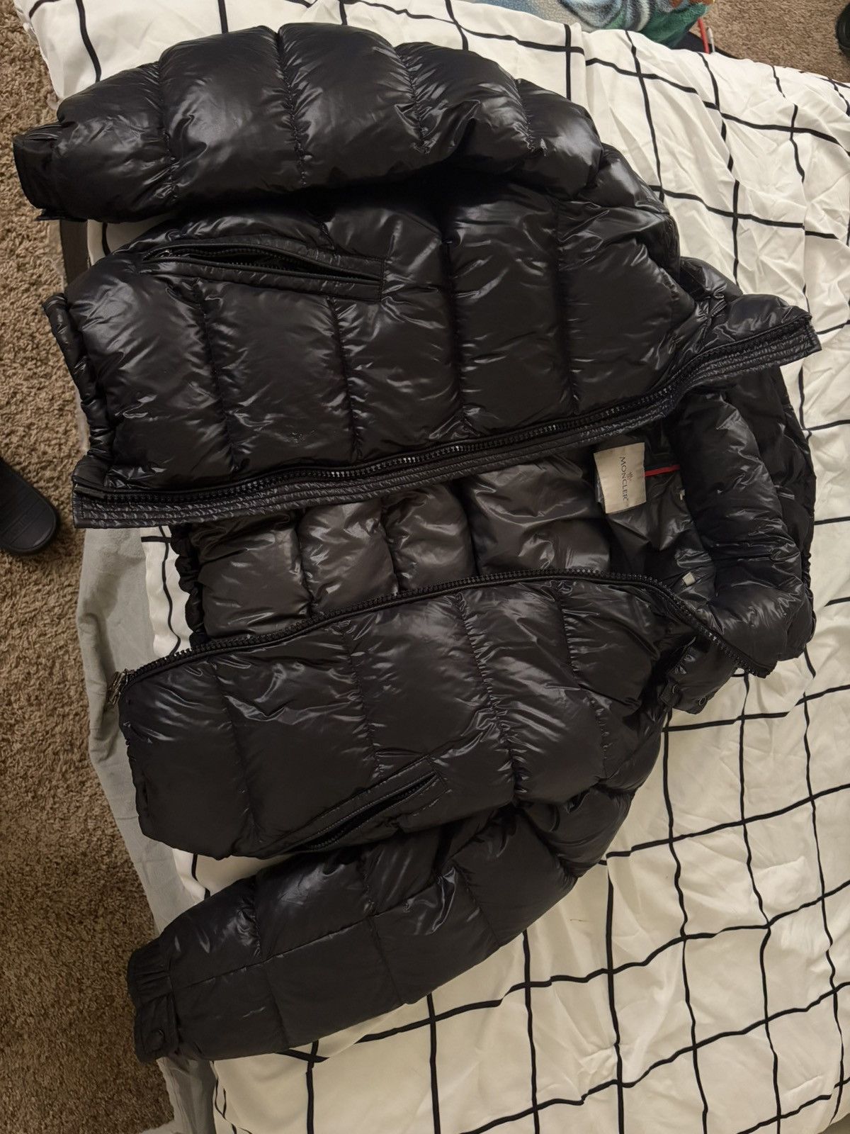 Moncler Moncler Maya Jacket Black (Size 3/Large) Excellent Condition Size US L / EU 52-54 / 3 - 7 Thumbnail