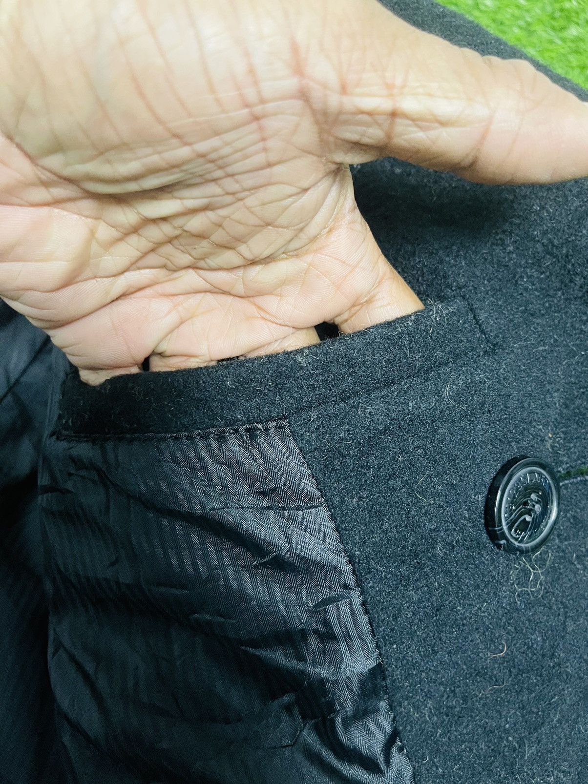 If Six Was Nine × Japanese Brand × Le Grande Bleu (L.G.B.) 291295 Labo Double Collar Wool Jacket (21) Size US M / EU 48-50 / 2 - 7 Thumbnail