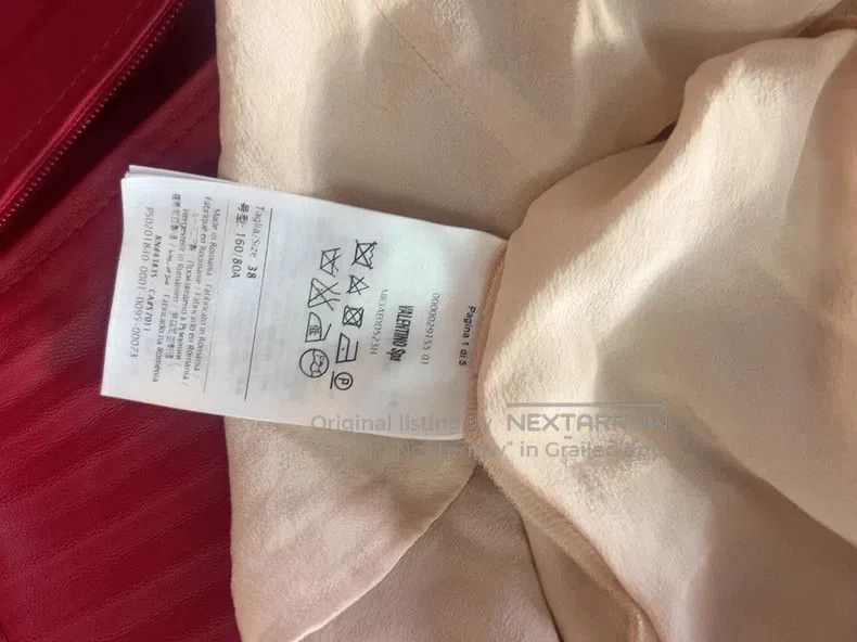 Valentino Valentino Burgundy pleated skirt Size XXS / US 00 / IT 34 - 6 Thumbnail