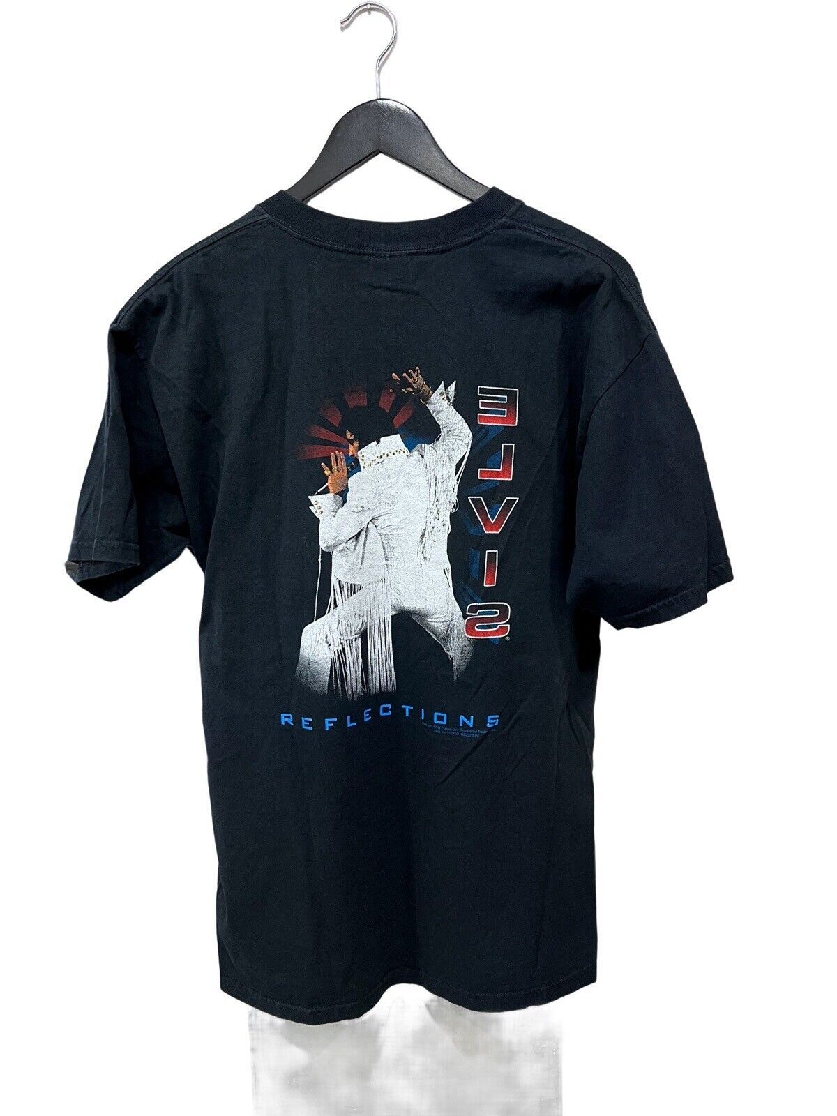 Band Tees Vintage 2002 Elvis Presley Reflections T-Shirt Front/Back Size US L / EU 52-54 / 3 - 3 Thumbnail