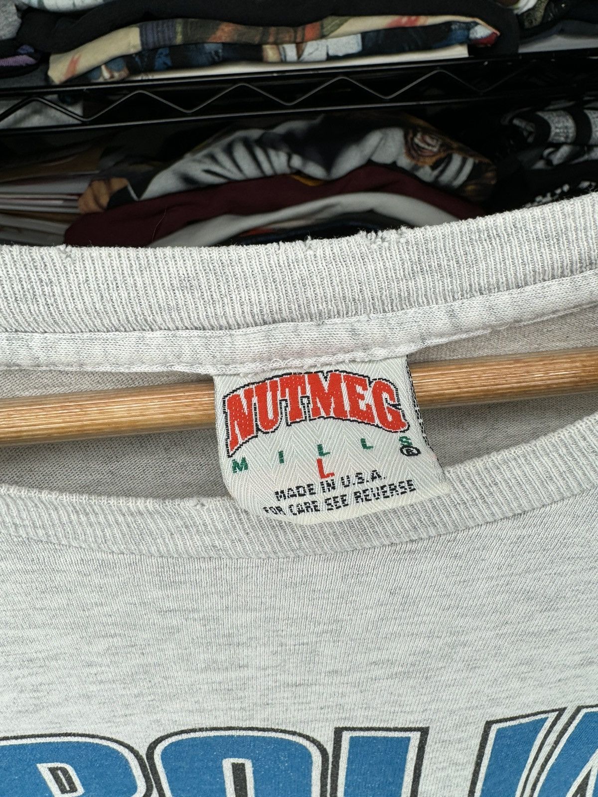 NFL × Nutmeg × Vintage Vintage 1993 Carolina Panthers Nutmeg Mills Breakthrough Tee Size US L / EU 52-54 / 3 - 5 Thumbnail