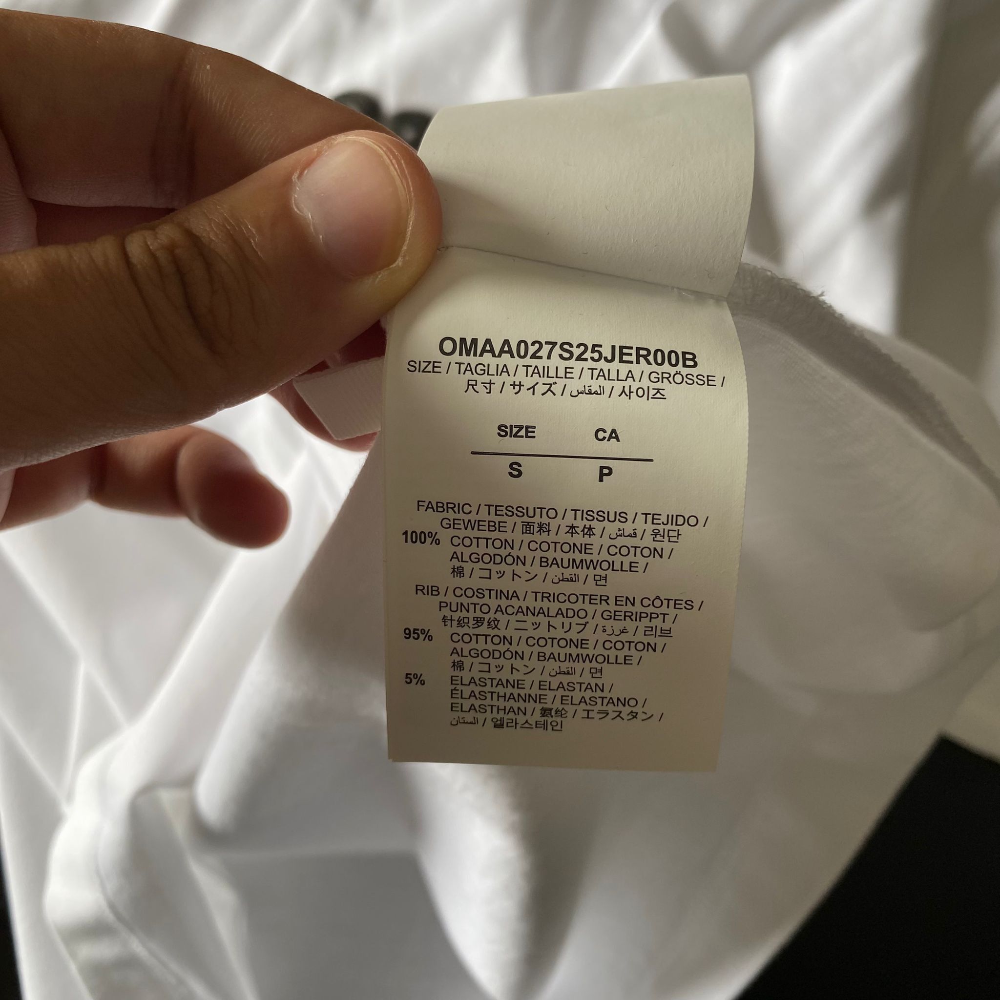 Off-White White Spray Arrows Logo T-Shirt Size US S / EU 44-46 / 1 - 7 Thumbnail