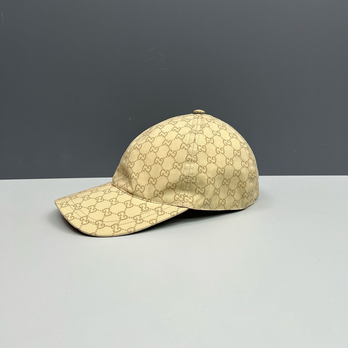 Gucci × Vintage GUCCI GG Monogram Canvas Cap 200035 204891 | Grailed