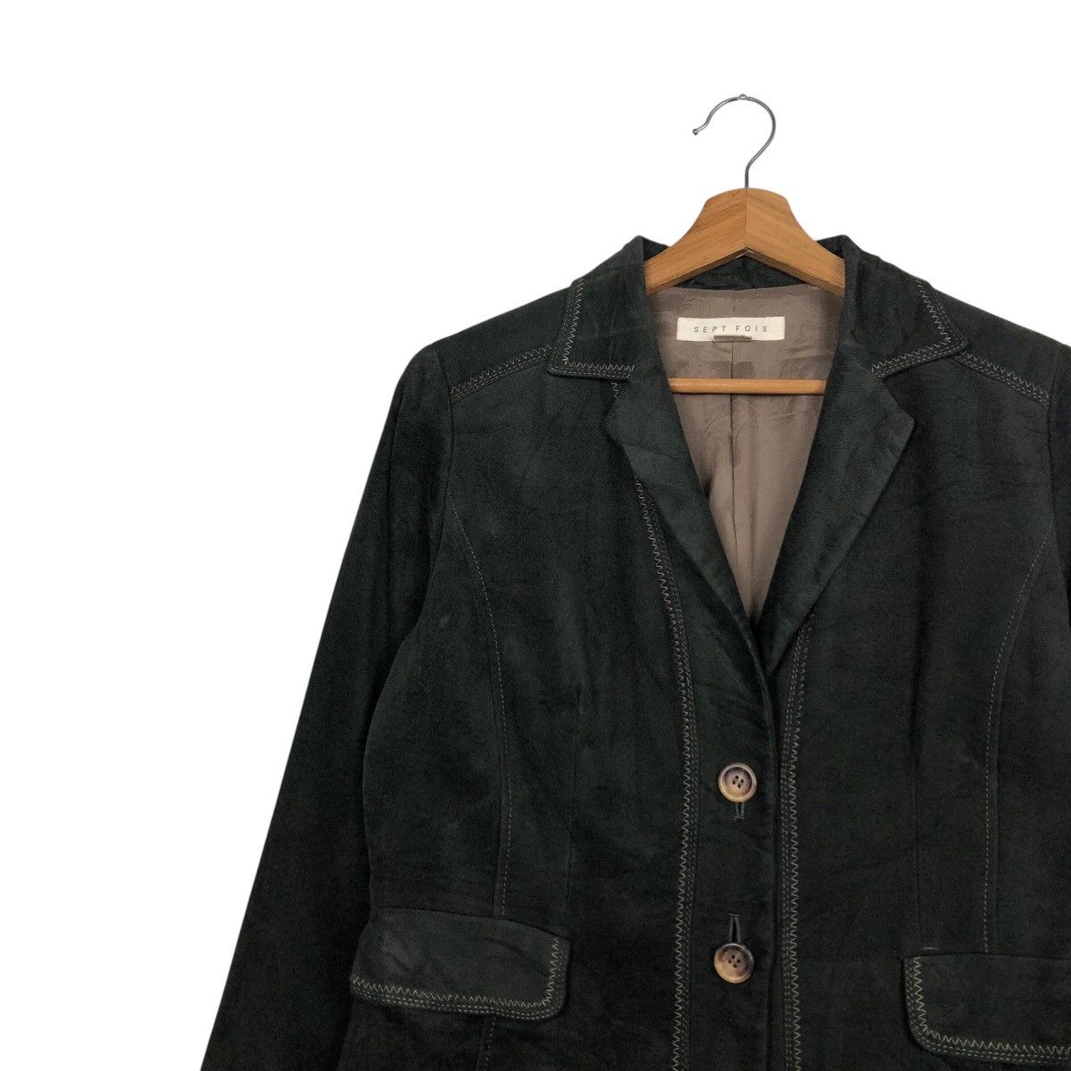 Japanese Brand 📌Vintage Chore Cropped Jacket Sept Fois Issey Miyake Size US M / EU 48-50 / 2 - 8 Thumbnail