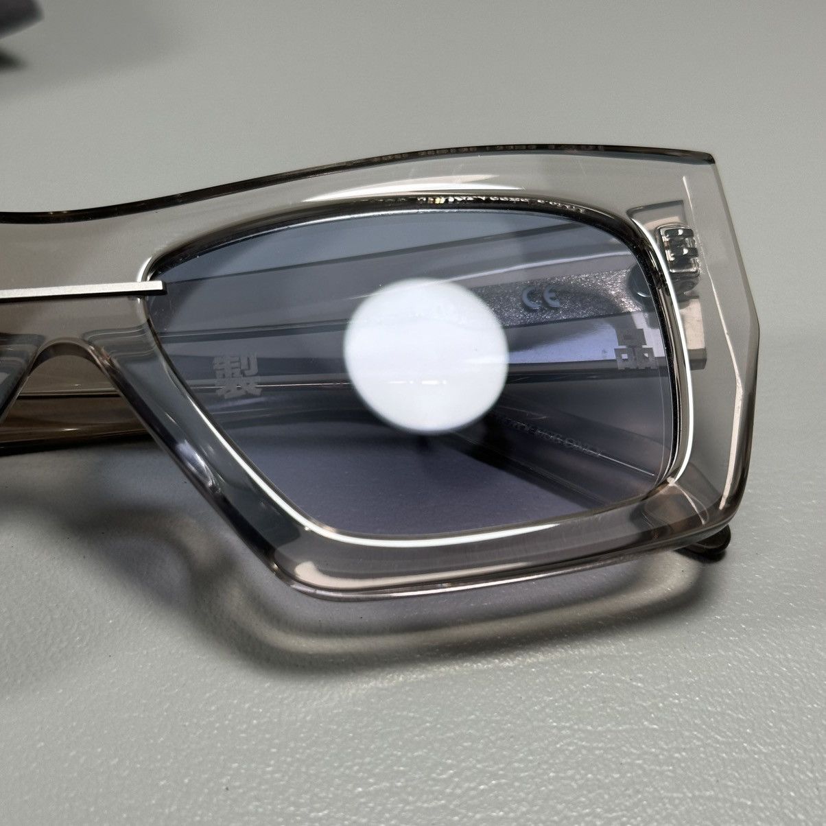 Akila Chemist Creations x AKILA Clear Squared Sunglasses Size ONE SIZE - 10 Thumbnail