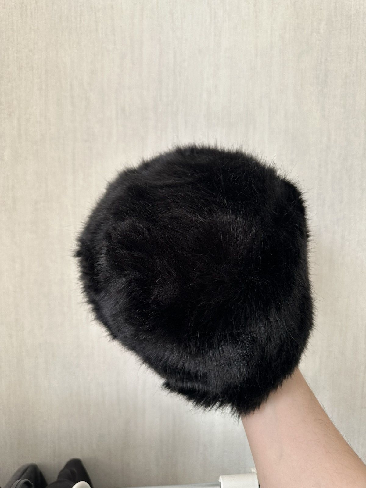 Japanese Brand Y2K Faux Fur Ushanka Vintage Fuzzy Warm Mohair Hat Size ONE SIZE - 3 Thumbnail