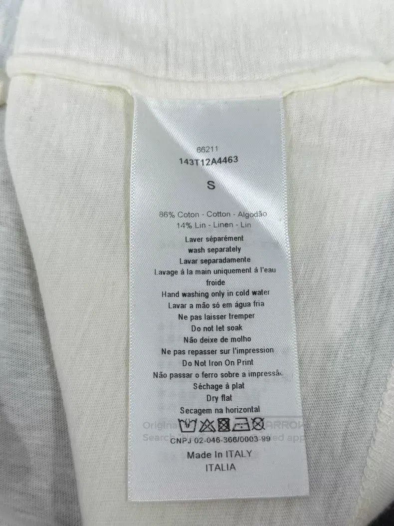 Dior Dior White love print short-sleeved T-shirt Size S / US 4 / IT 40 - 5 Thumbnail