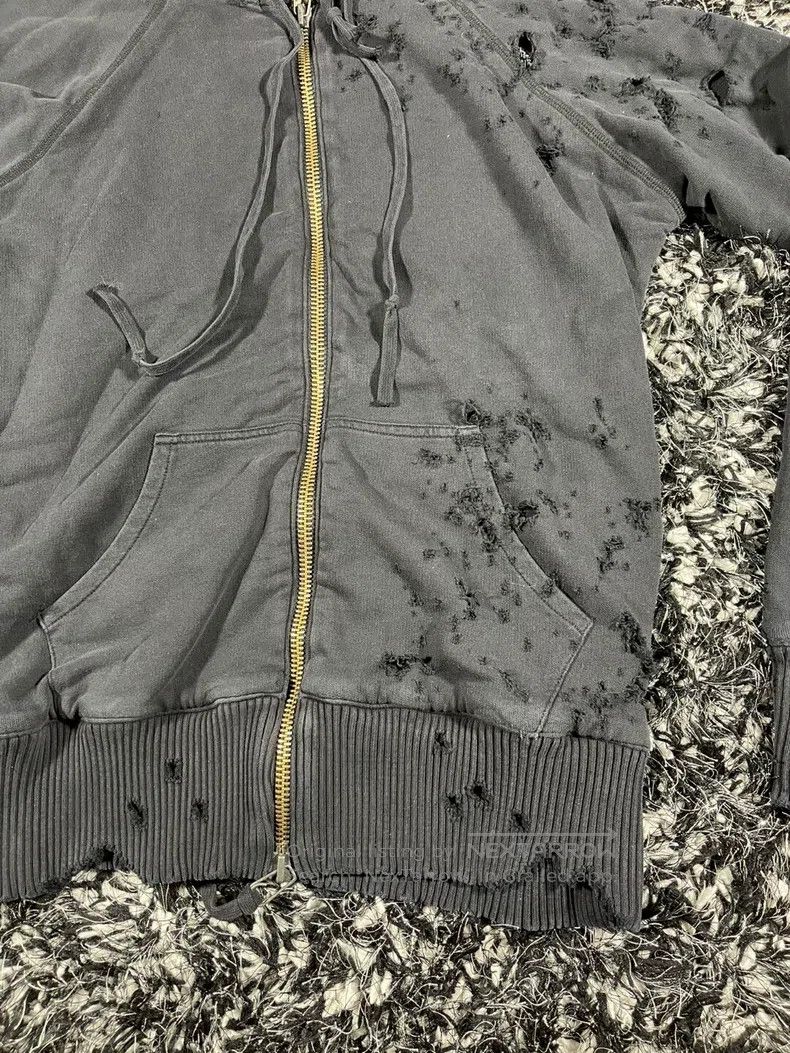 Greg Lauren Greg Lauren Black Aged Hoodie Size US S / EU 44-46 / 1 - 3 Thumbnail