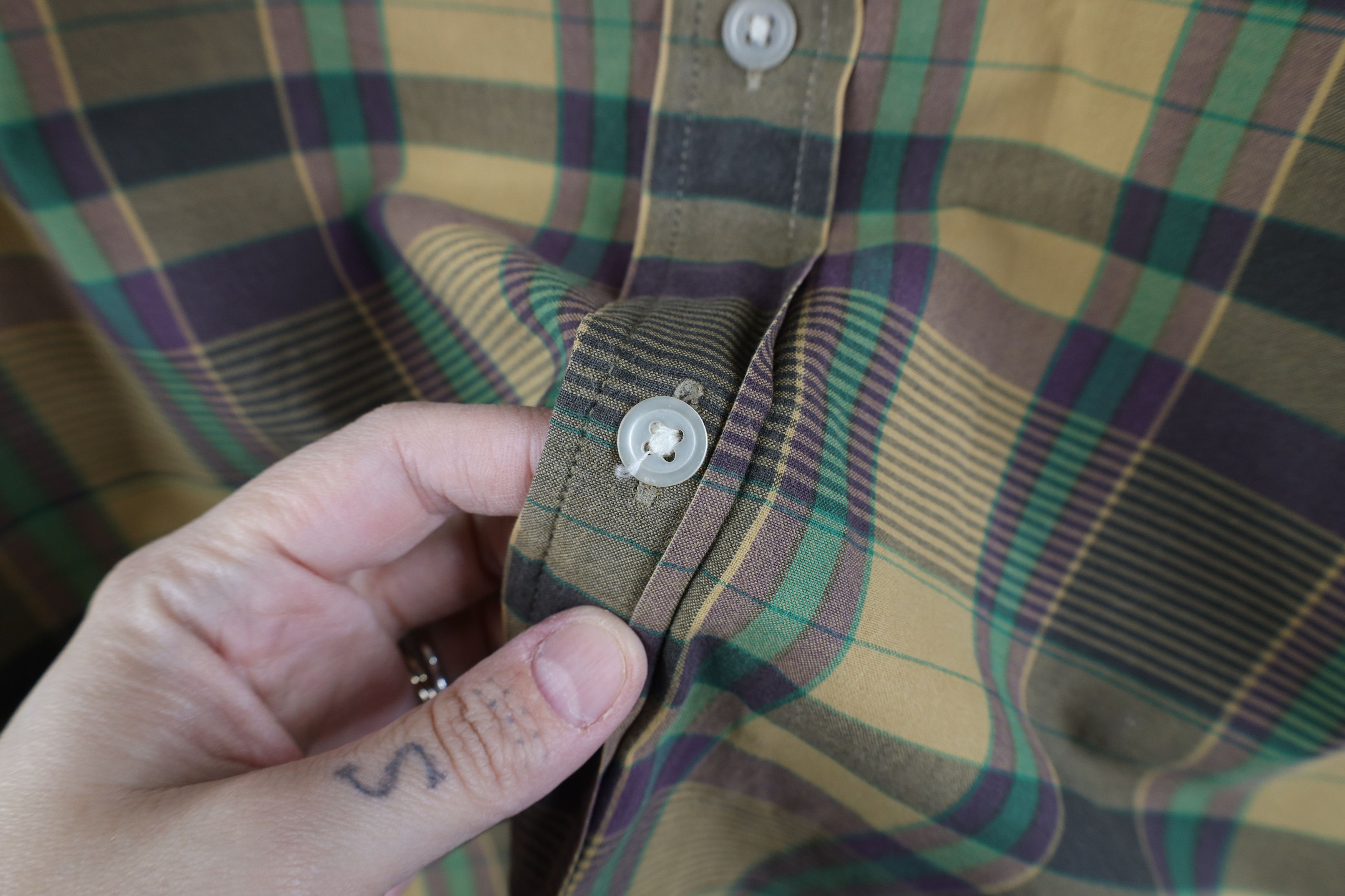 Polo Ralph Lauren Vintage 90s Ralph Lauren Short Sleeve Collared Button Shirt Size US L / EU 52-54 / 3 - 4 Thumbnail